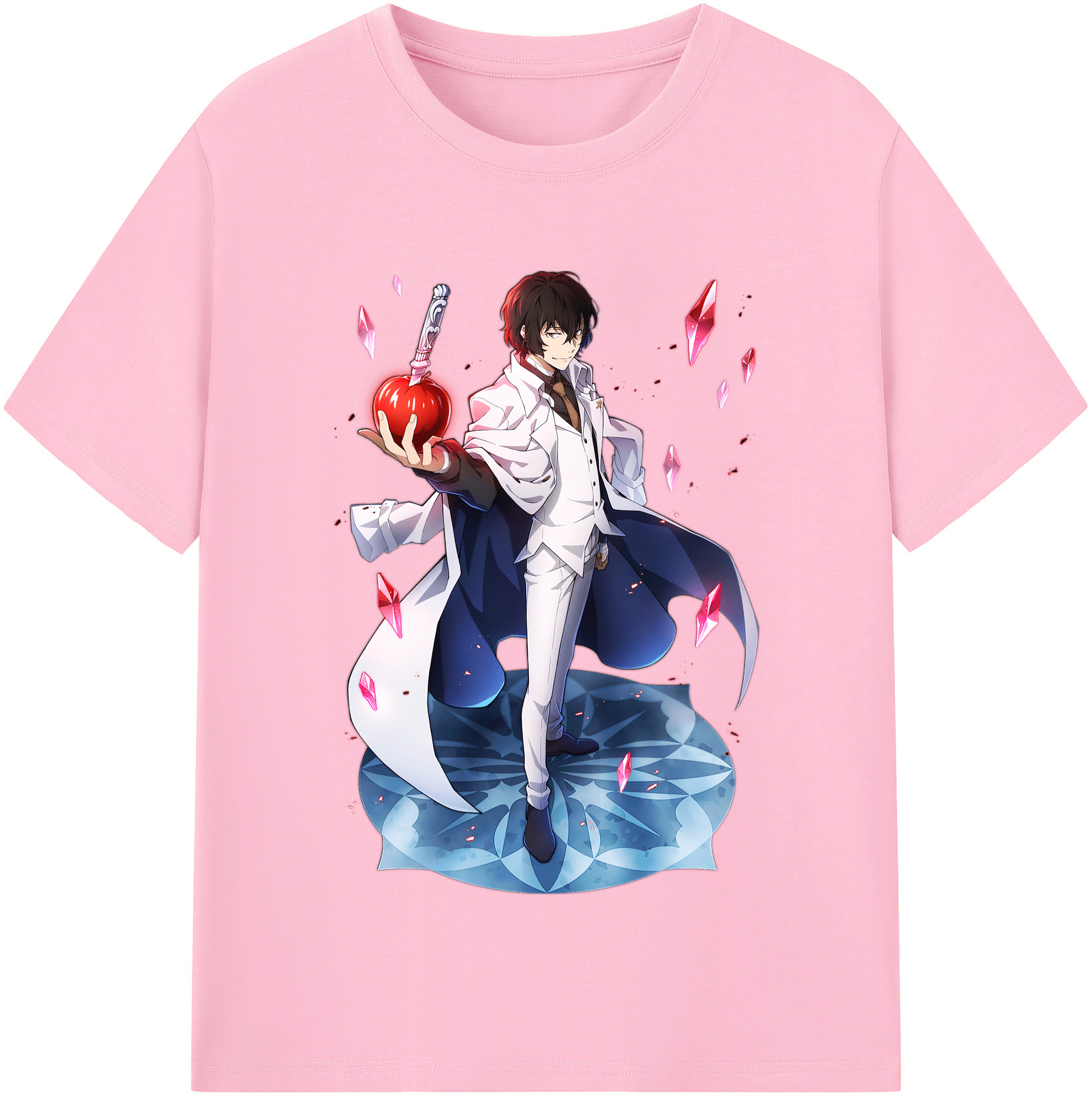 （画像用） 文豪ストレイドッグス Bungo Stray Dogs 綿100％半袖Tシャツ（フロントプリント）