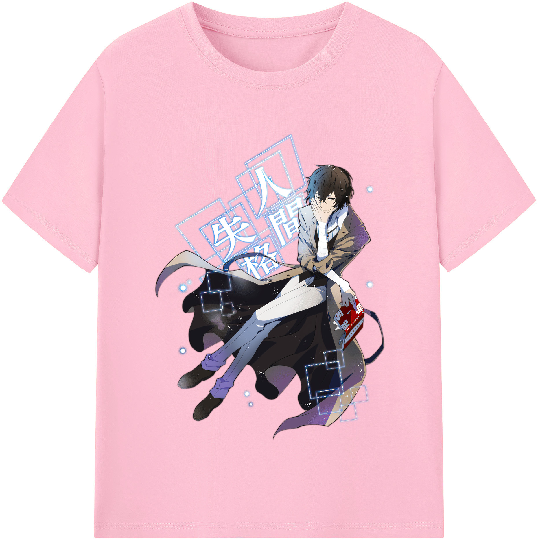 （画像用） 文豪ストレイドッグス Bungo Stray Dogs 綿100％半袖Tシャツ（フロントプリント）
