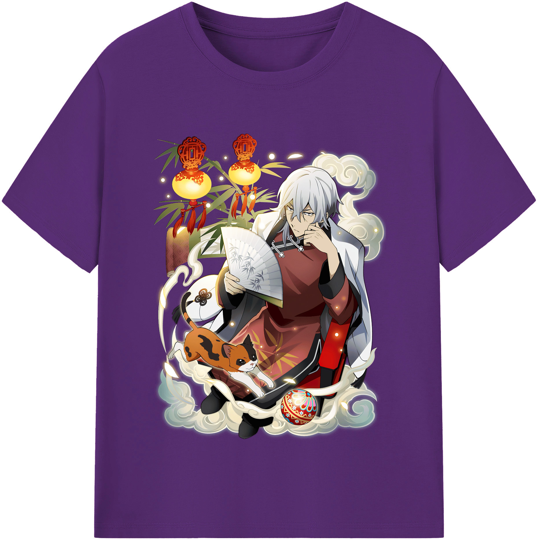 （画像用） 文豪ストレイドッグス Bungo Stray Dogs 綿100％半袖Tシャツ（フロントプリント）