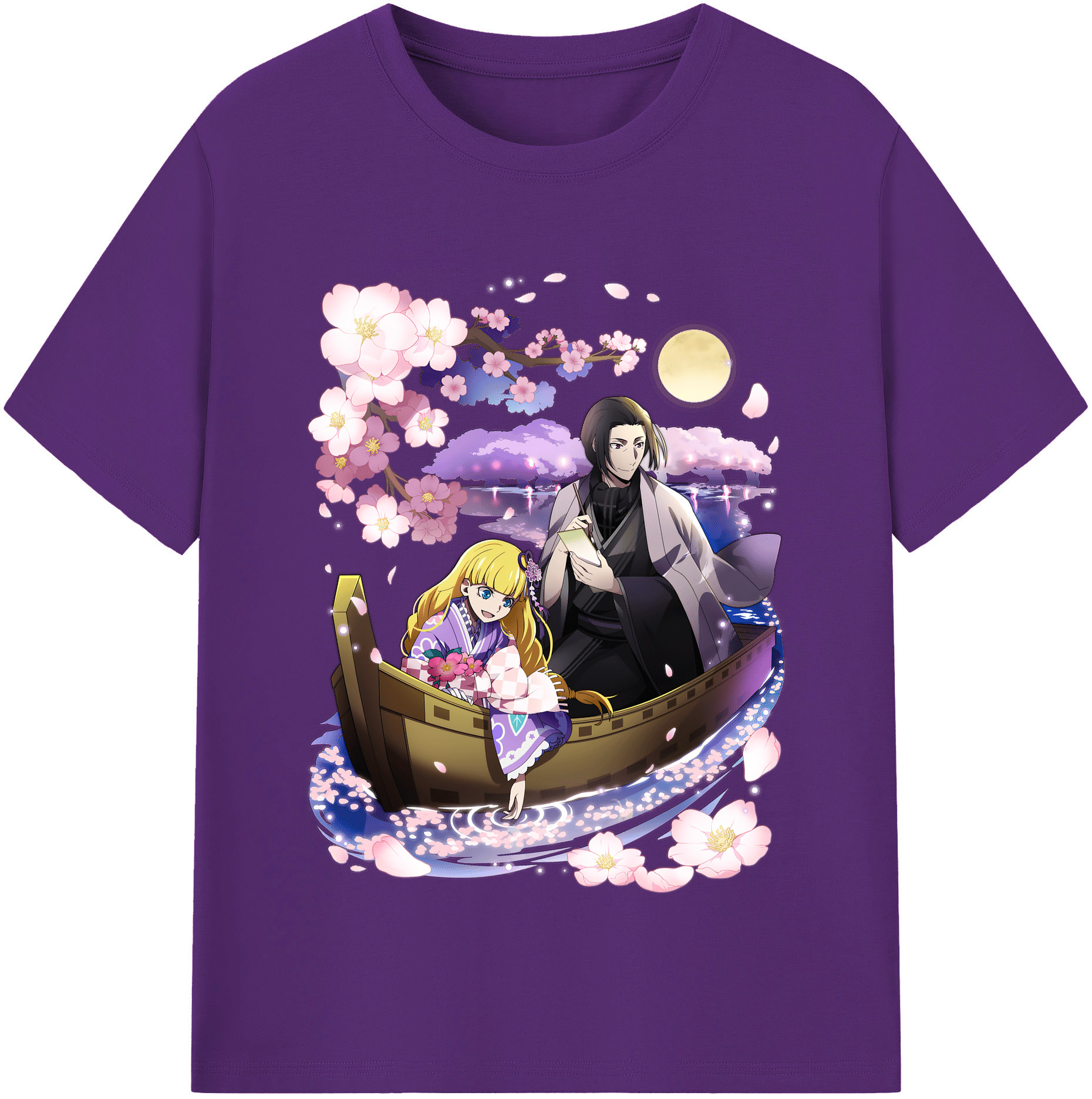 （画像用） 文豪ストレイドッグス Bungo Stray Dogs 綿100％半袖Tシャツ（フロントプリント）