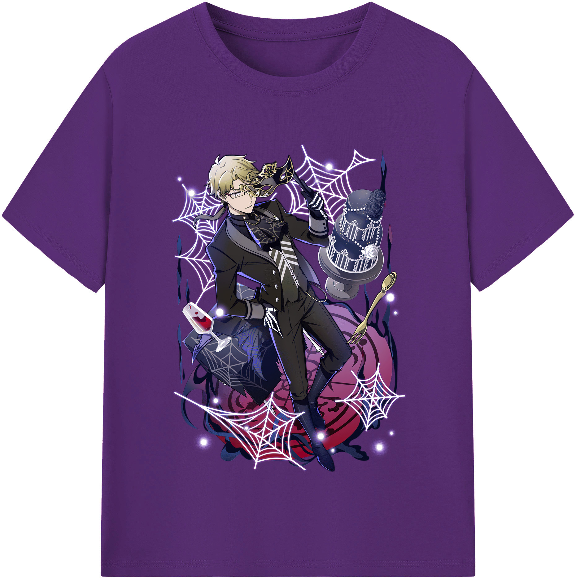 （画像用） 文豪ストレイドッグス Bungo Stray Dogs 綿100％半袖Tシャツ（フロントプリント）