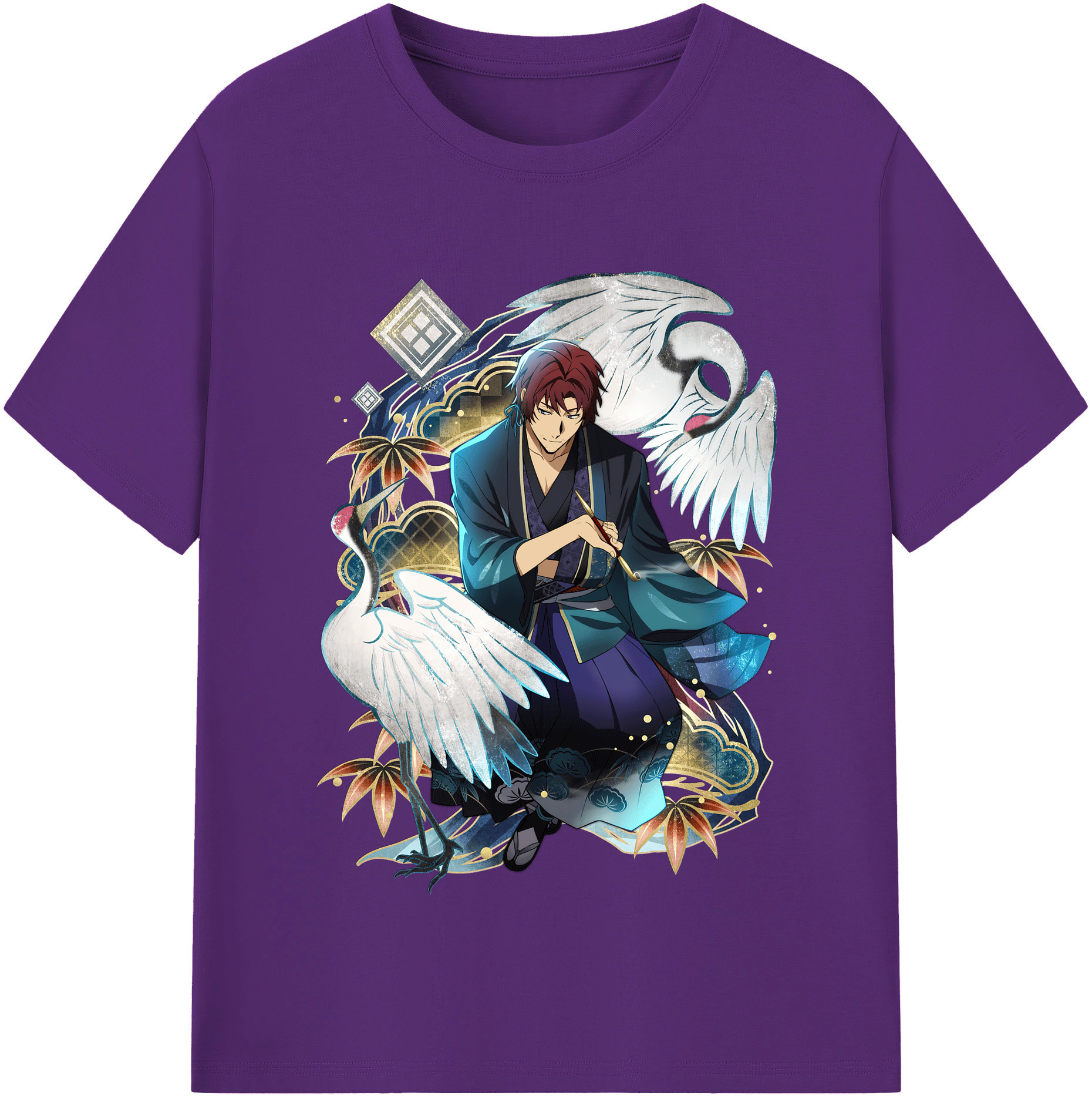 （画像用） 文豪ストレイドッグス Bungo Stray Dogs 綿100％半袖Tシャツ（フロントプリント）