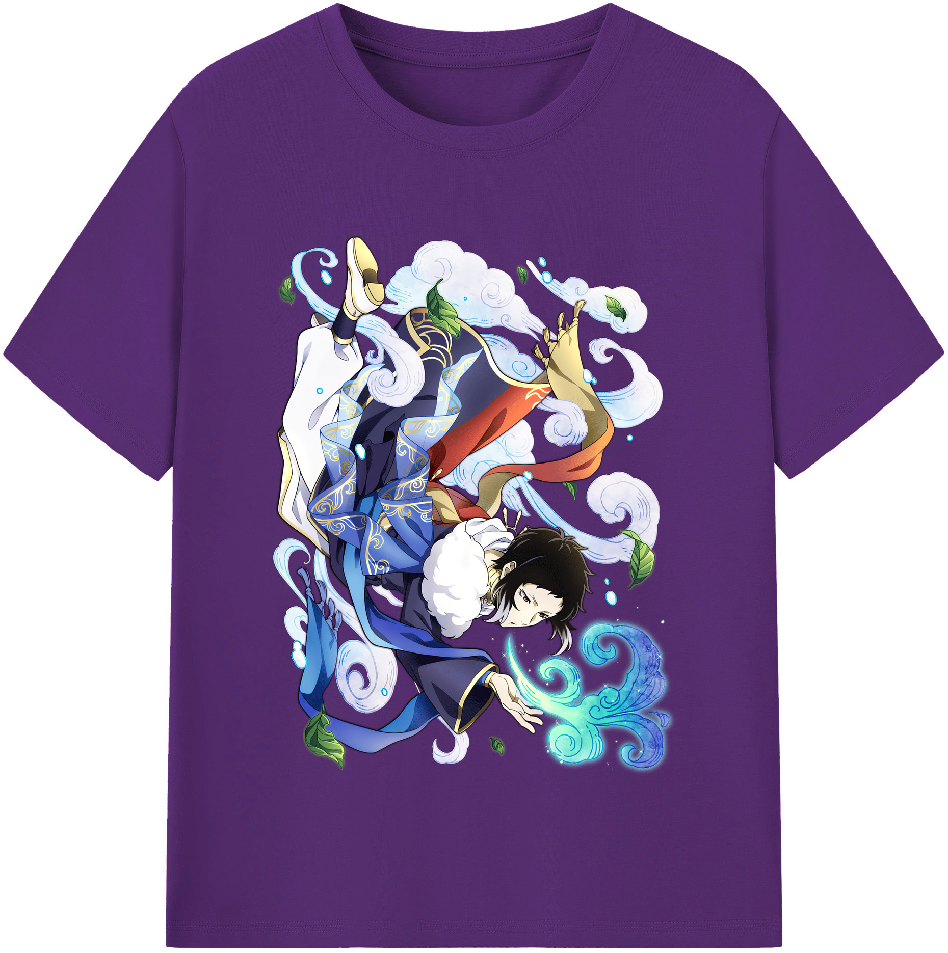 （画像用） 文豪ストレイドッグス Bungo Stray Dogs 綿100％半袖Tシャツ（フロントプリント）