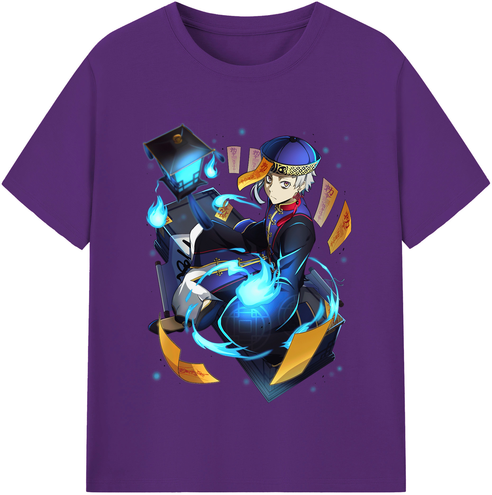 （画像用） 文豪ストレイドッグス Bungo Stray Dogs 綿100％半袖Tシャツ（フロントプリント）