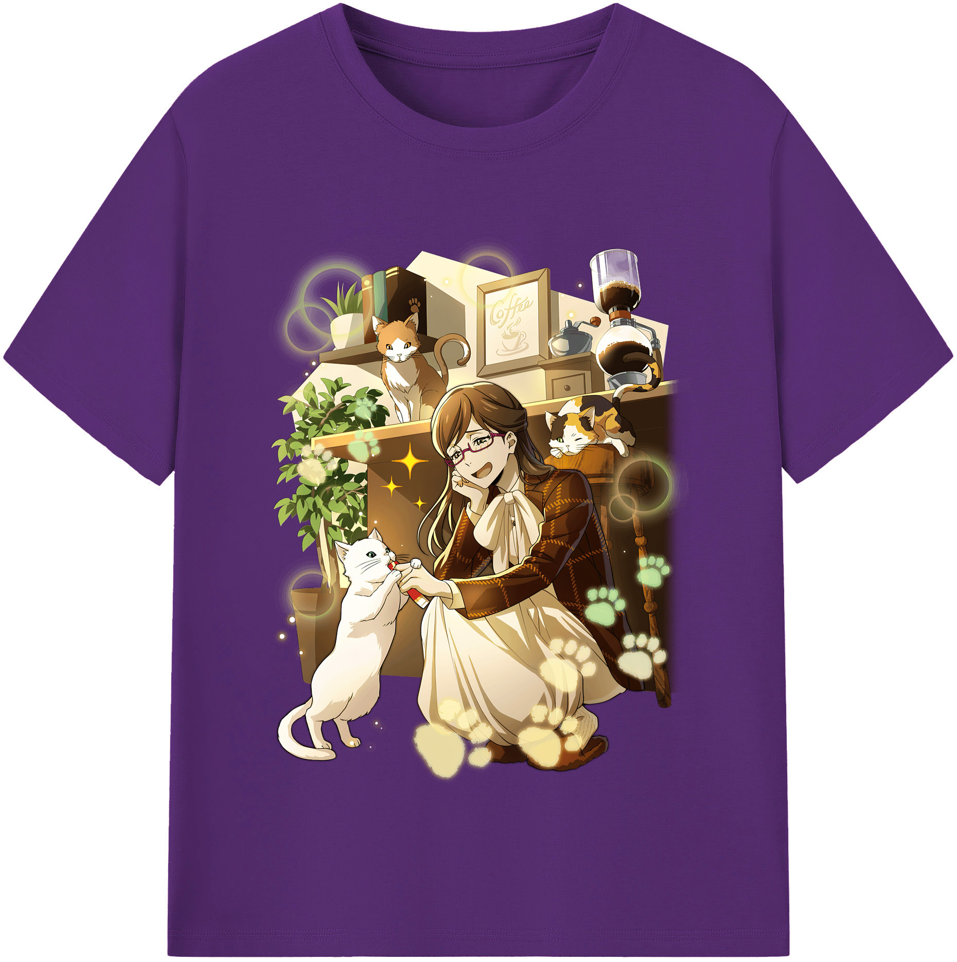 （画像用） 文豪ストレイドッグス Bungo Stray Dogs 綿100％半袖Tシャツ（フロントプリント）