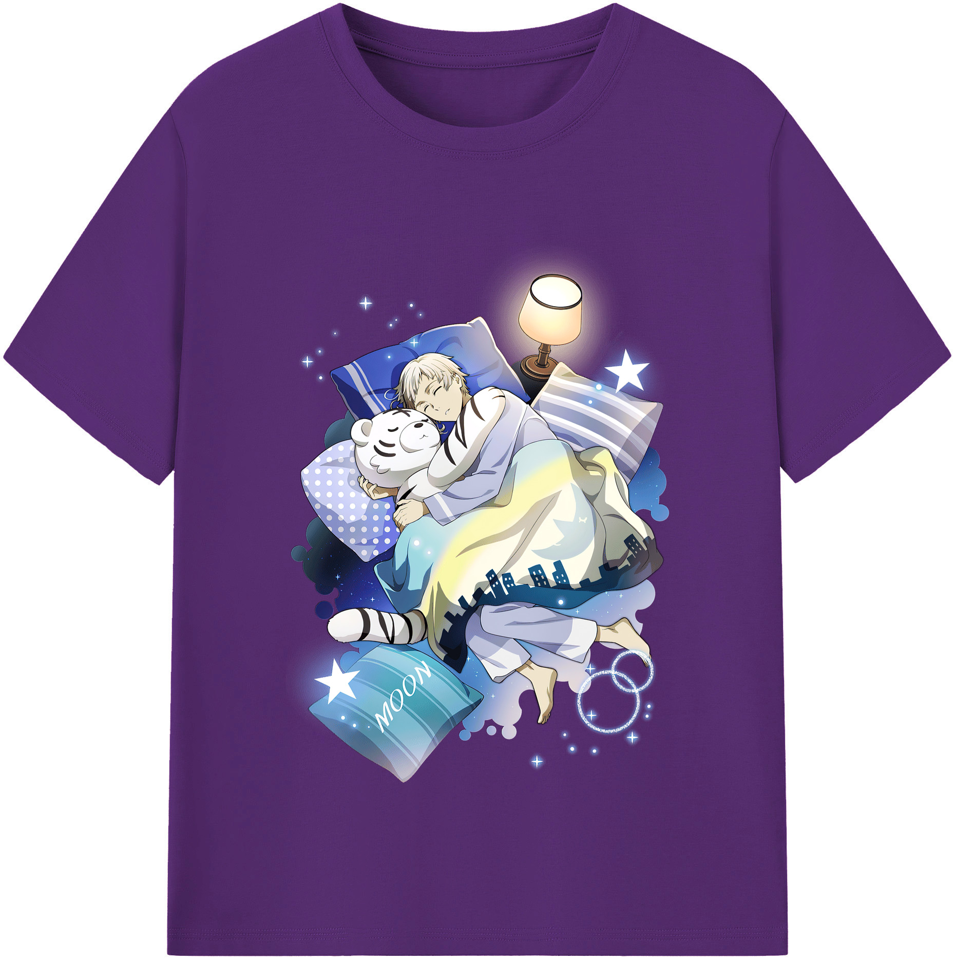 （画像用） 文豪ストレイドッグス Bungo Stray Dogs 綿100％半袖Tシャツ（フロントプリント）