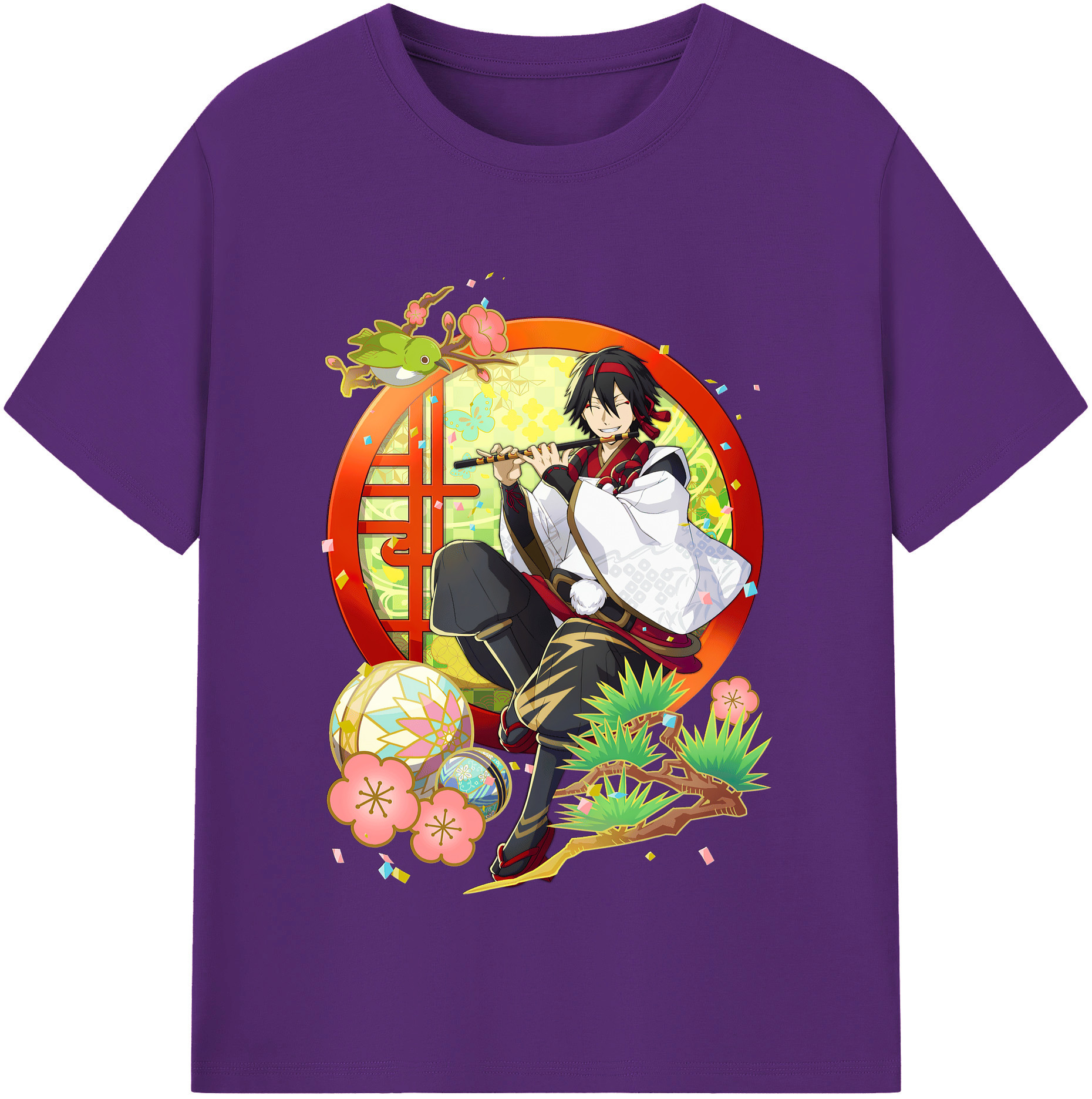 （画像用） 文豪ストレイドッグス Bungo Stray Dogs 綿100％半袖Tシャツ（フロントプリント）
