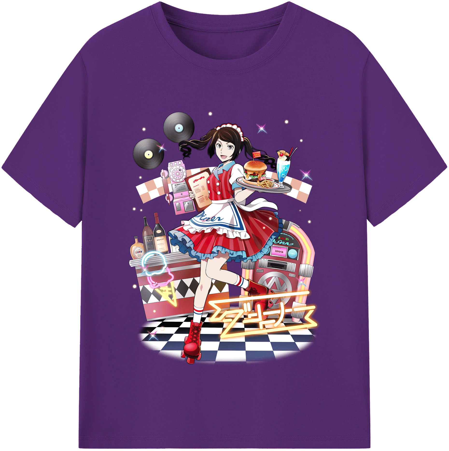 （画像用） 文豪ストレイドッグス Bungo Stray Dogs 綿100％半袖Tシャツ（フロントプリント）