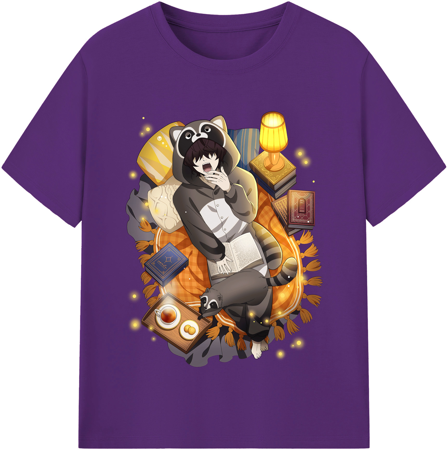 （画像用） 文豪ストレイドッグス Bungo Stray Dogs 綿100％半袖Tシャツ（フロントプリント）