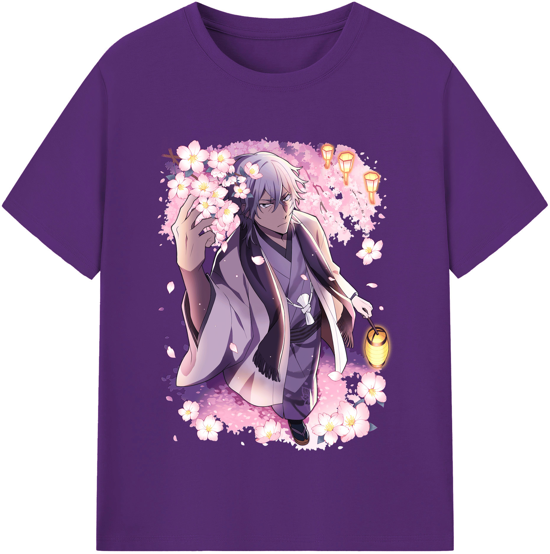 （画像用） 文豪ストレイドッグス Bungo Stray Dogs 綿100％半袖Tシャツ（フロントプリント）