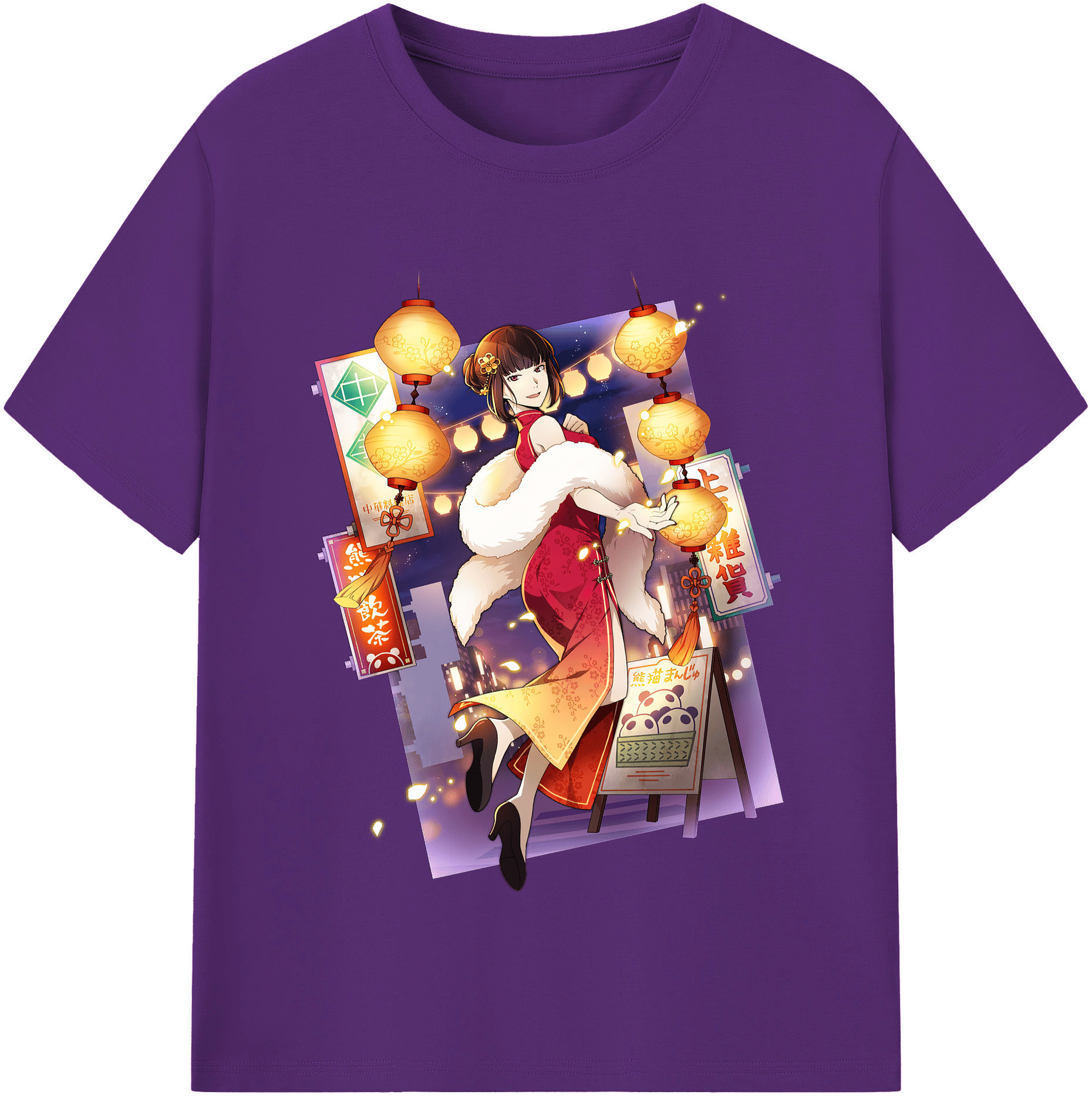 （画像用） 文豪ストレイドッグス Bungo Stray Dogs 綿100％半袖Tシャツ（フロントプリント）