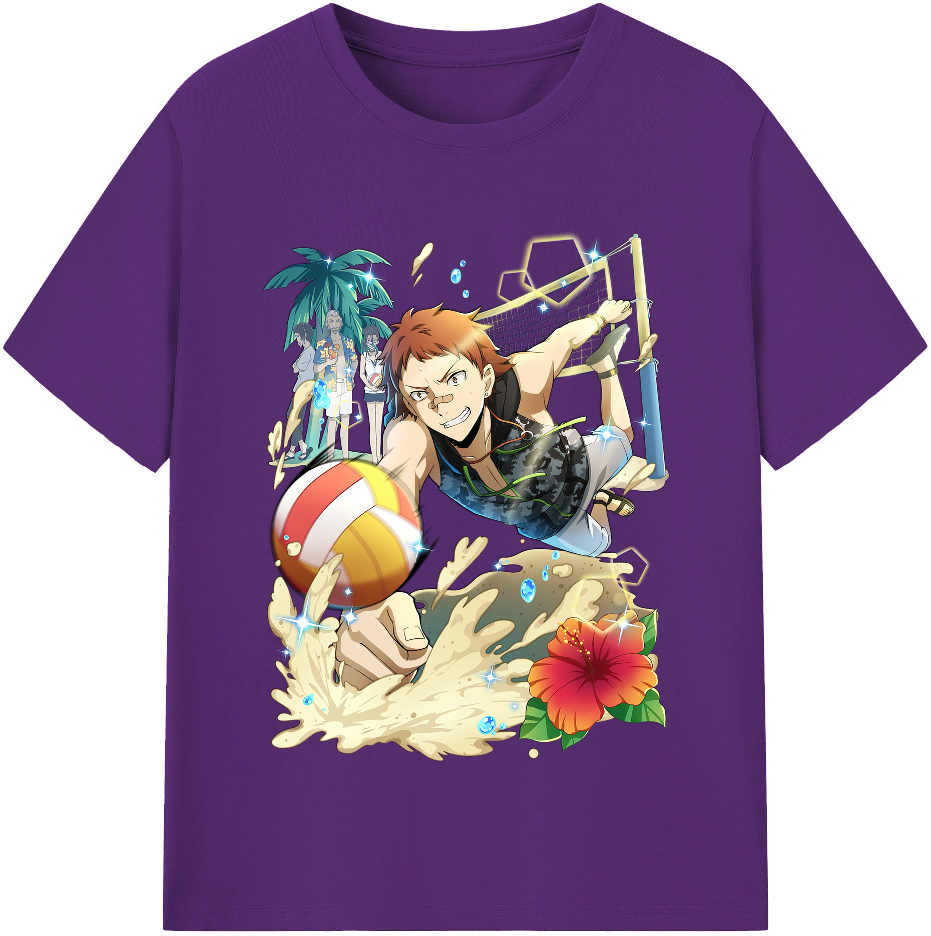 （画像用） 文豪ストレイドッグス Bungo Stray Dogs 綿100％半袖Tシャツ（フロントプリント）