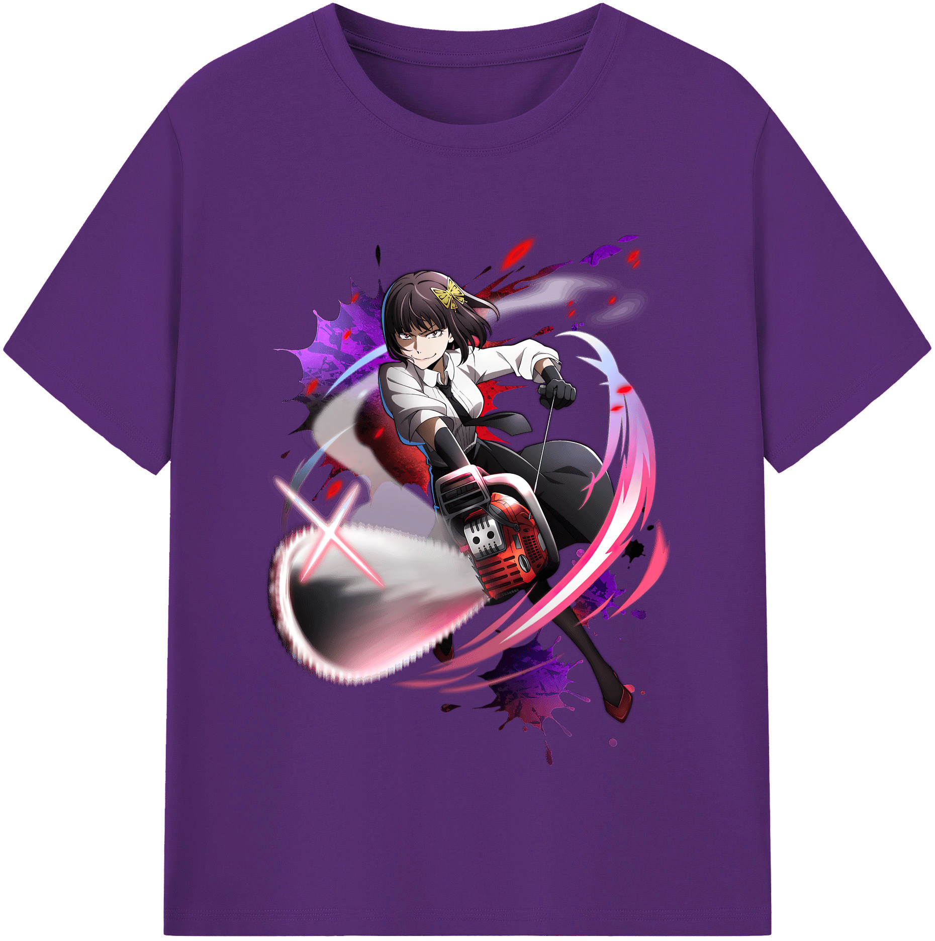 （画像用） 文豪ストレイドッグス Bungo Stray Dogs 綿100％半袖Tシャツ（フロントプリント）