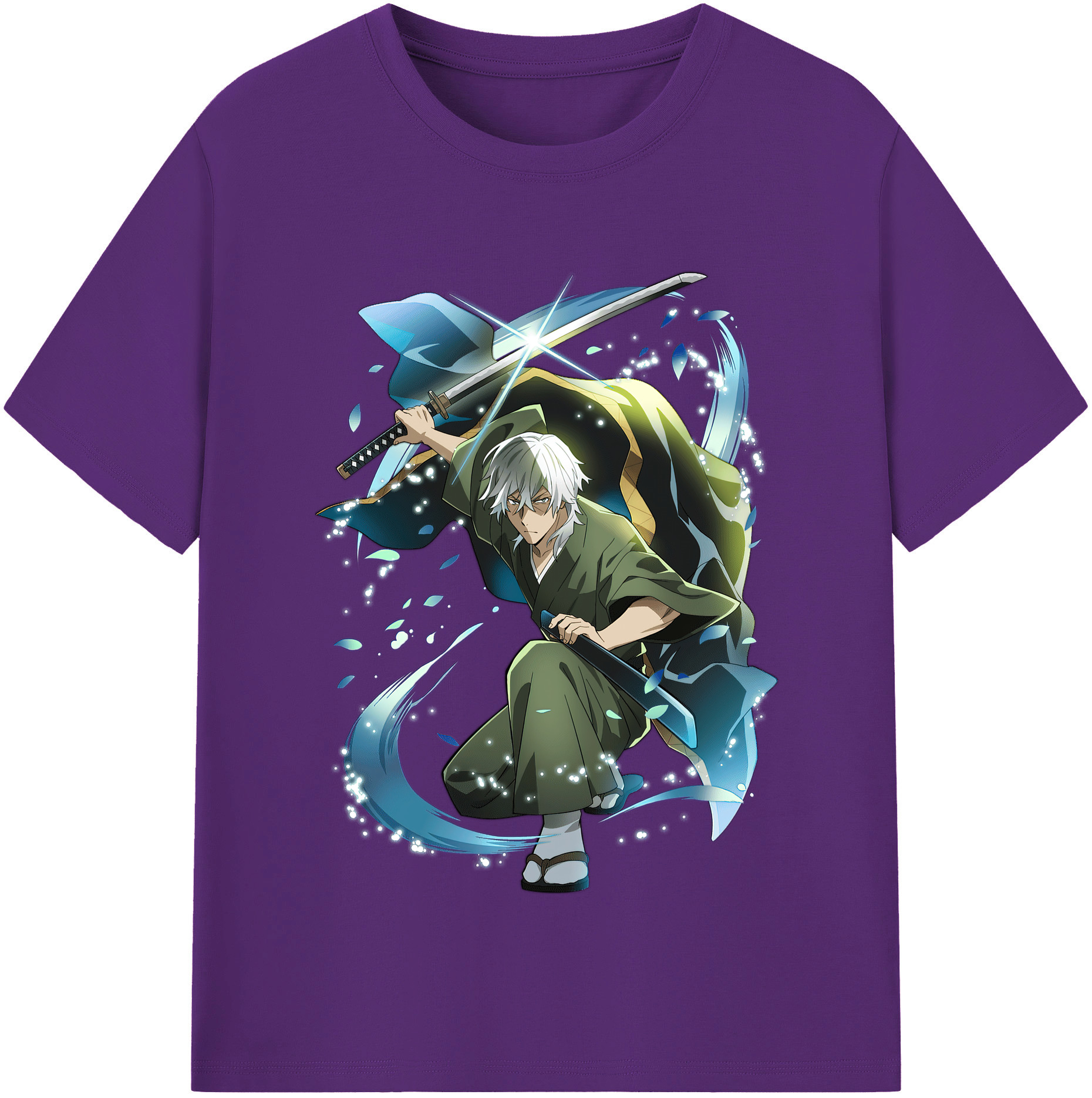 （画像用） 文豪ストレイドッグス Bungo Stray Dogs 綿100％半袖Tシャツ（フロントプリント）