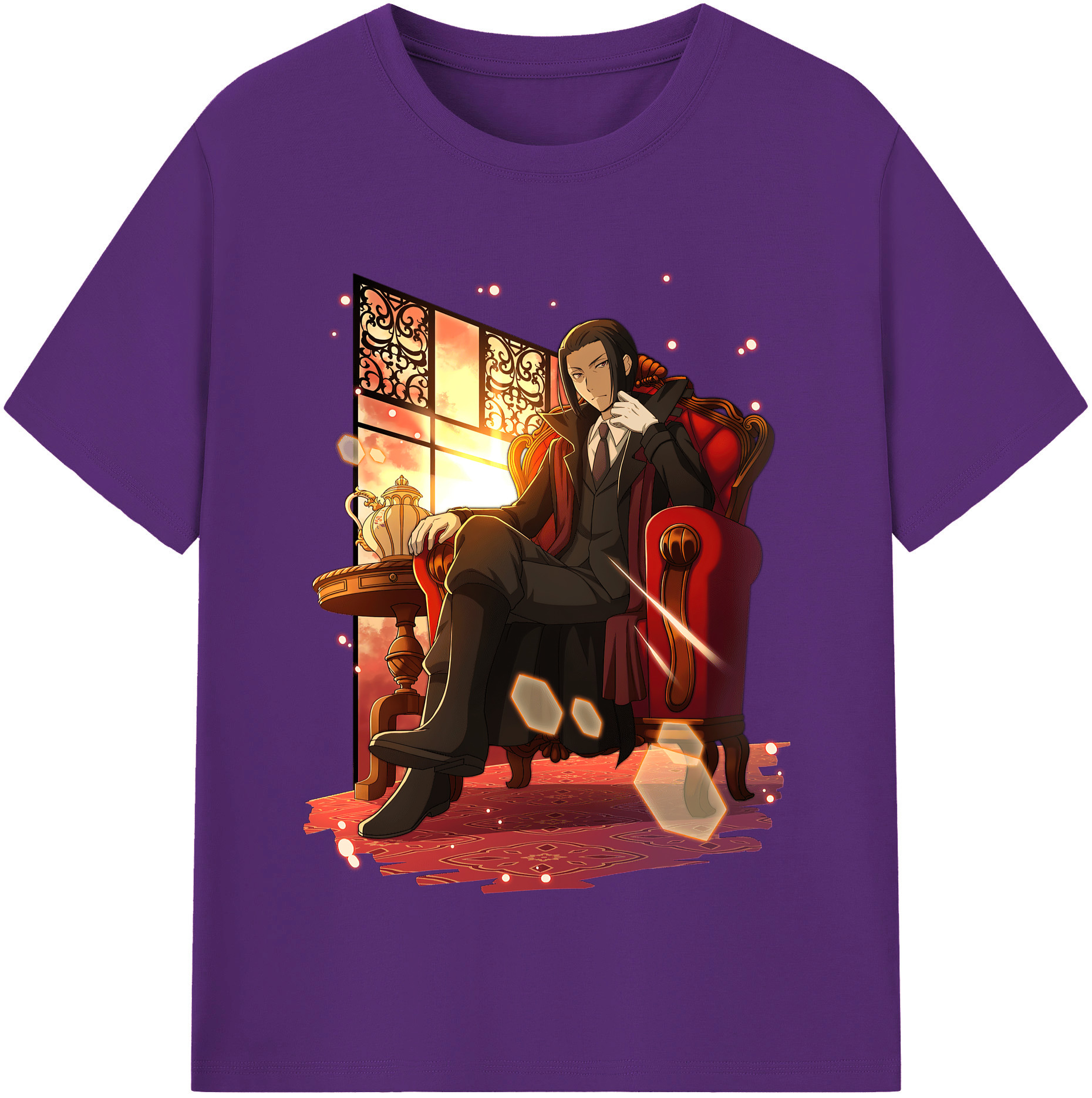 （画像用） 文豪ストレイドッグス Bungo Stray Dogs 綿100％半袖Tシャツ（フロントプリント）