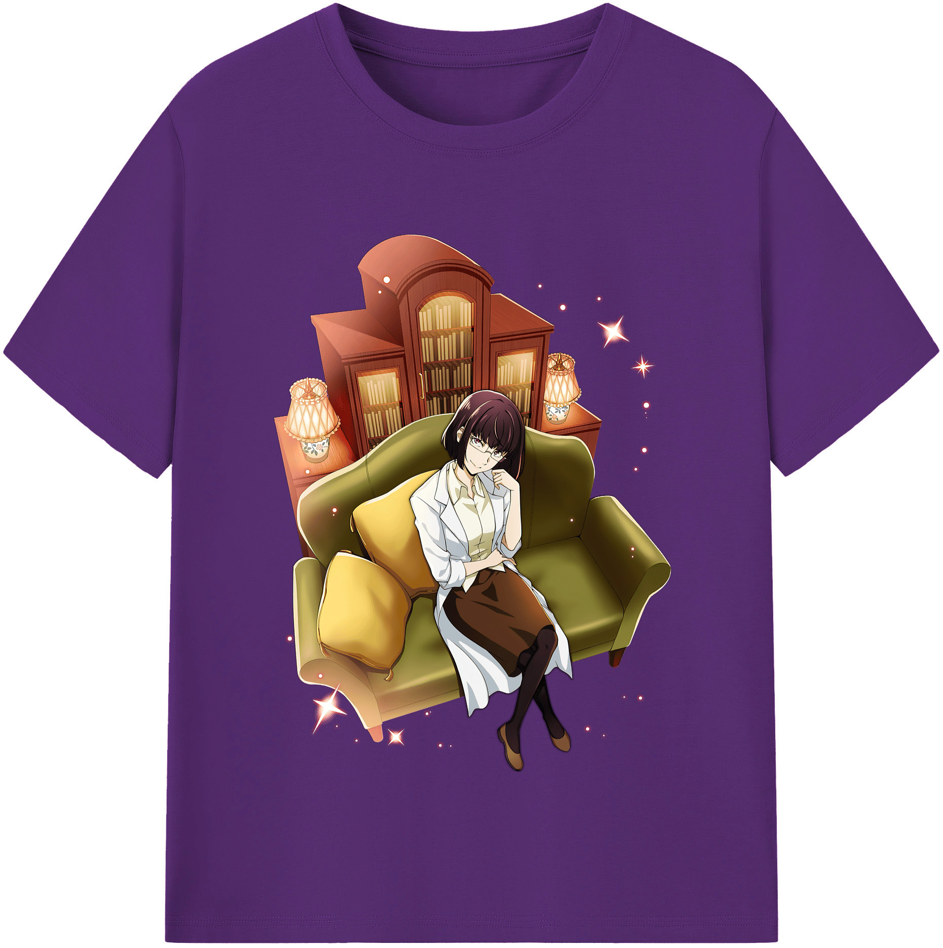 （画像用） 文豪ストレイドッグス Bungo Stray Dogs 綿100％半袖Tシャツ（フロントプリント）
