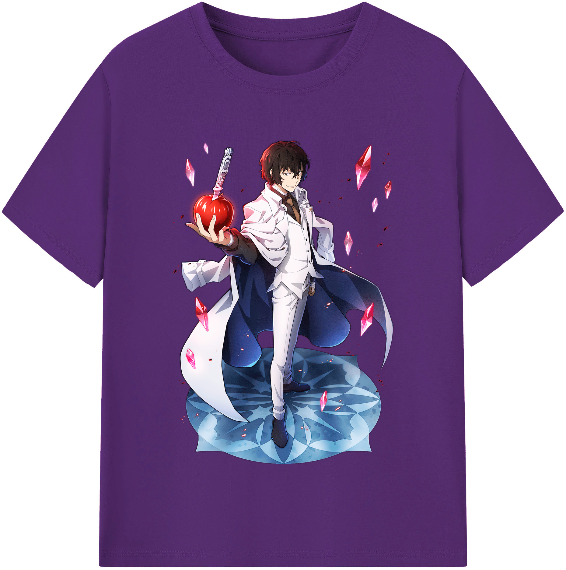 （画像用） 文豪ストレイドッグス Bungo Stray Dogs 綿100％半袖Tシャツ（フロントプリント）