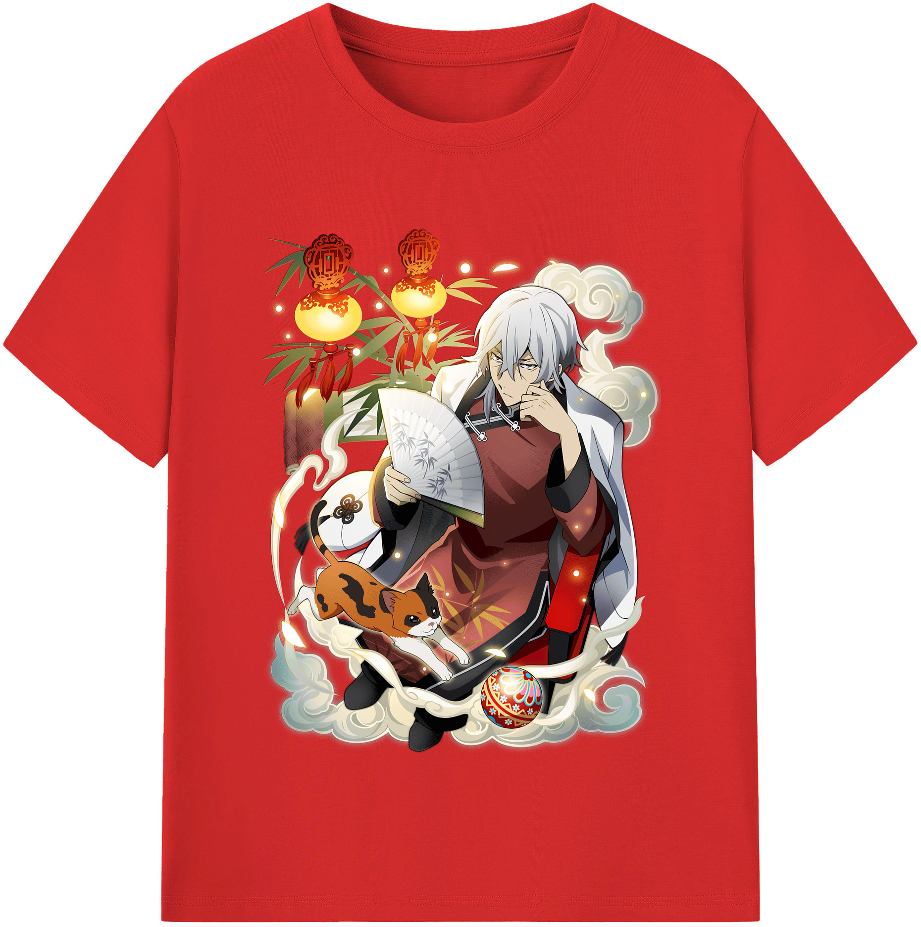 （画像用） 文豪ストレイドッグス Bungo Stray Dogs 綿100％半袖Tシャツ（フロントプリント）