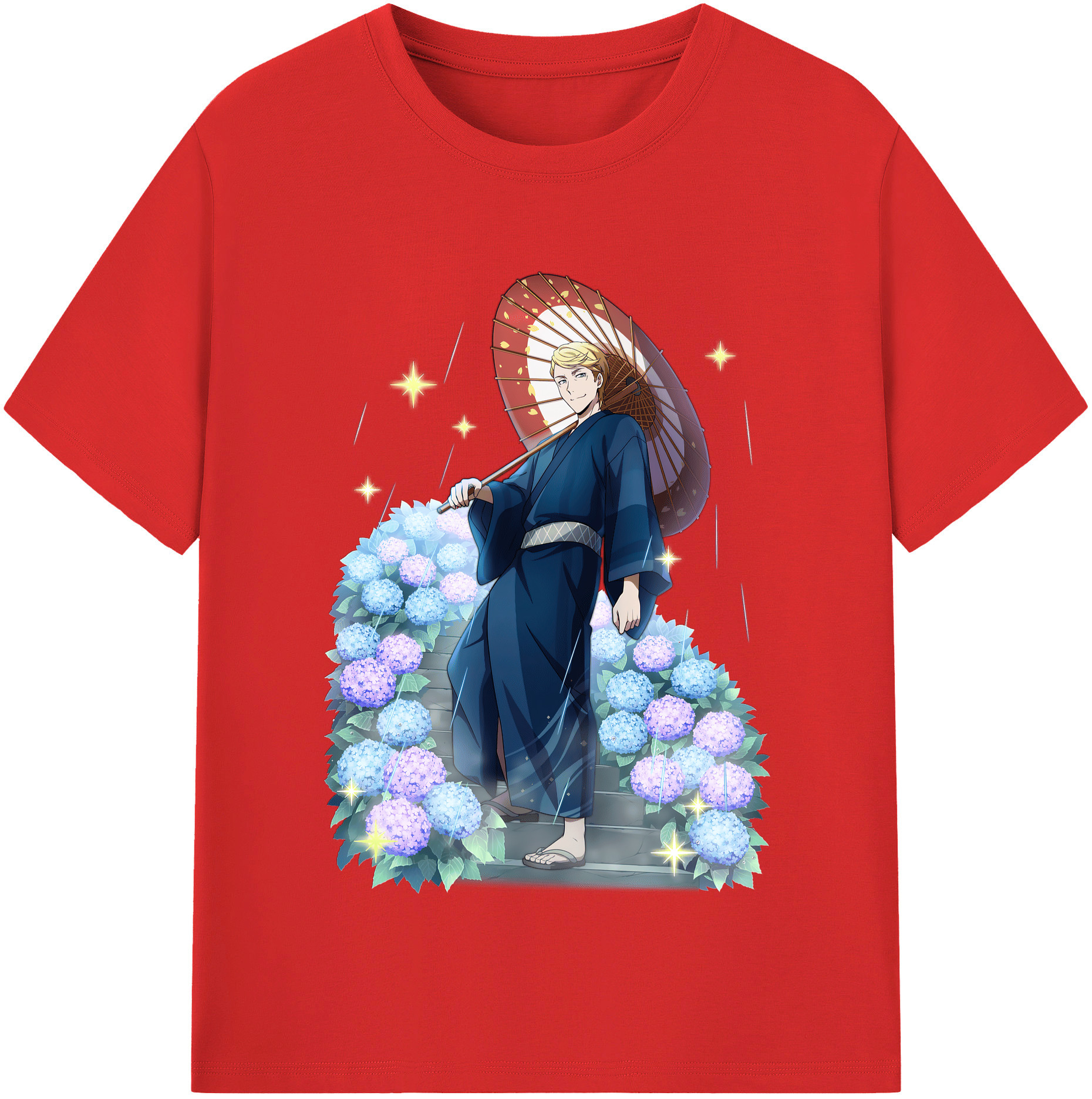 （画像用） 文豪ストレイドッグス Bungo Stray Dogs 綿100％半袖Tシャツ（フロントプリント）