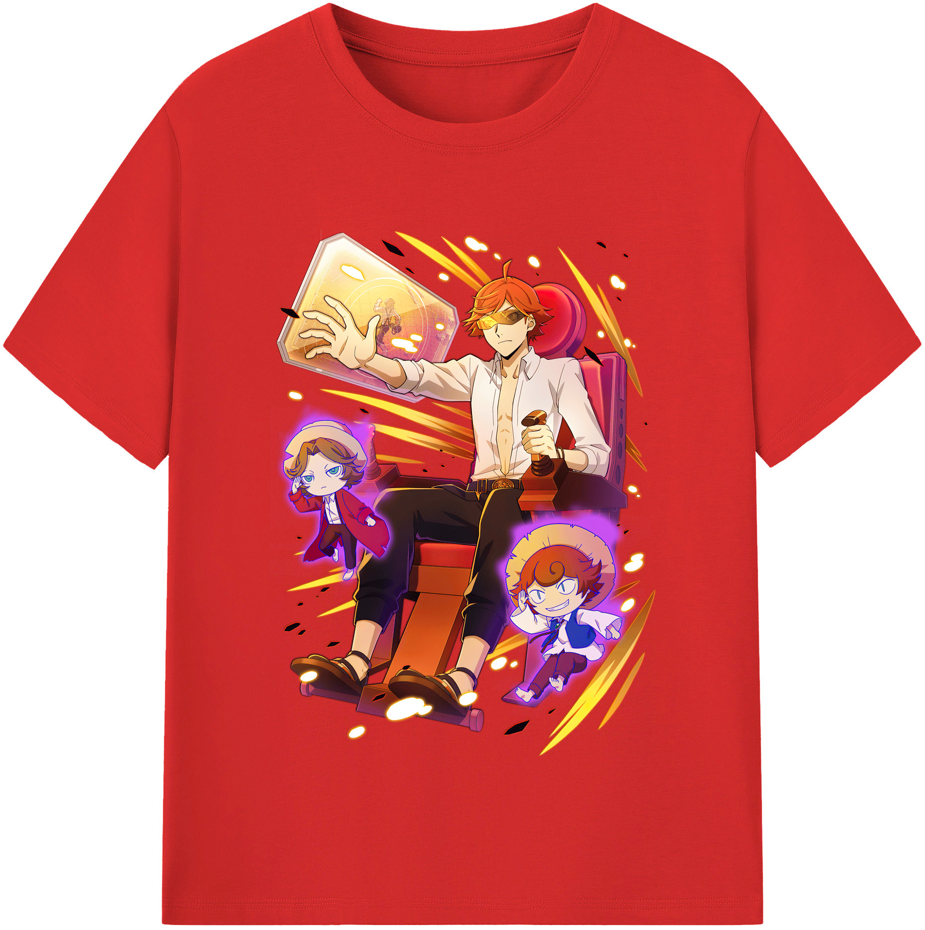 （画像用） 文豪ストレイドッグス Bungo Stray Dogs 綿100％半袖Tシャツ（フロントプリント）