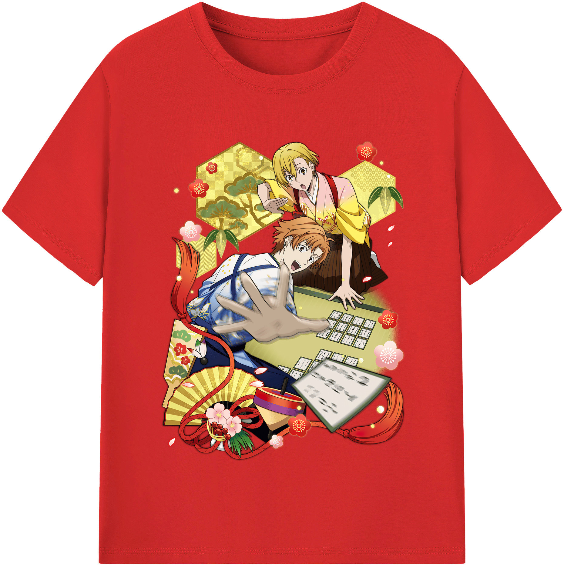 （画像用） 文豪ストレイドッグス Bungo Stray Dogs 綿100％半袖Tシャツ（フロントプリント）