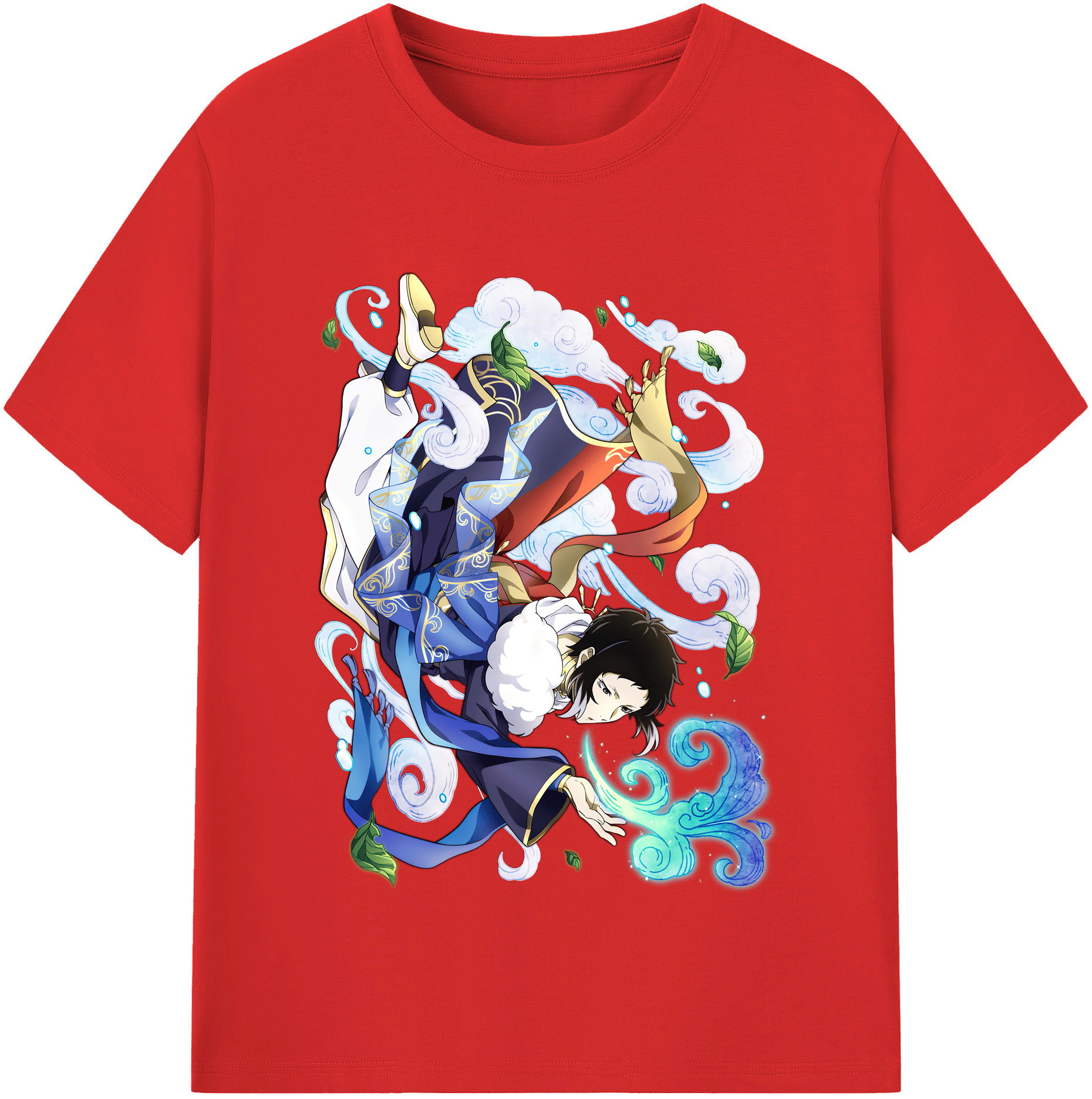 （画像用） 文豪ストレイドッグス Bungo Stray Dogs 綿100％半袖Tシャツ（フロントプリント）