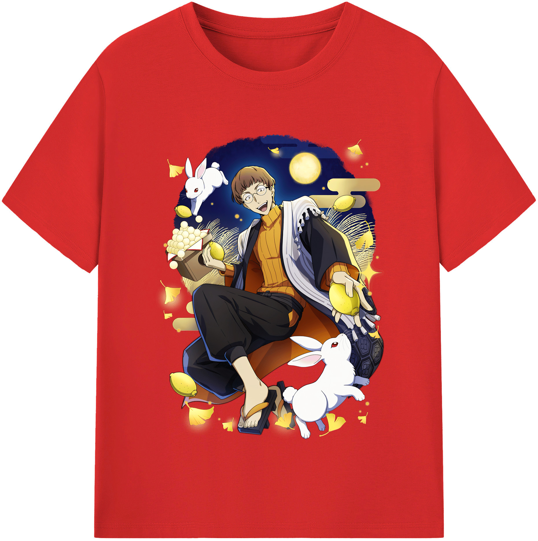 （画像用） 文豪ストレイドッグス Bungo Stray Dogs 綿100％半袖Tシャツ（フロントプリント）