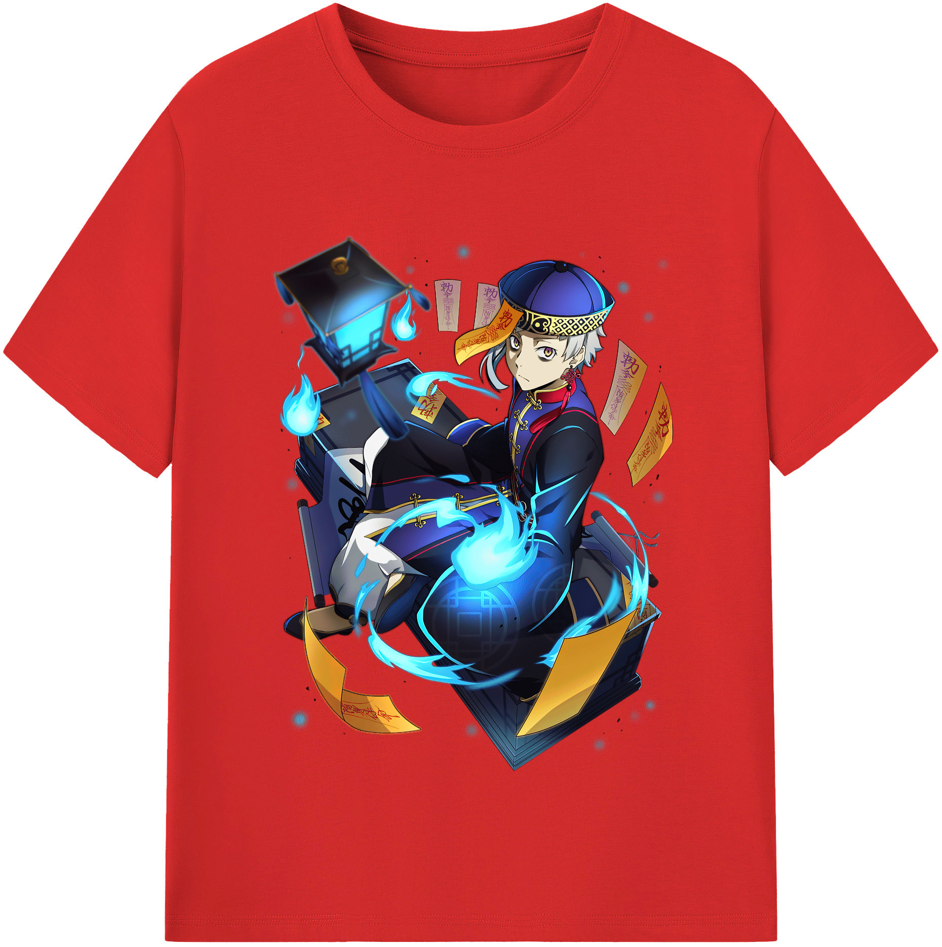 （画像用） 文豪ストレイドッグス Bungo Stray Dogs 綿100％半袖Tシャツ（フロントプリント）
