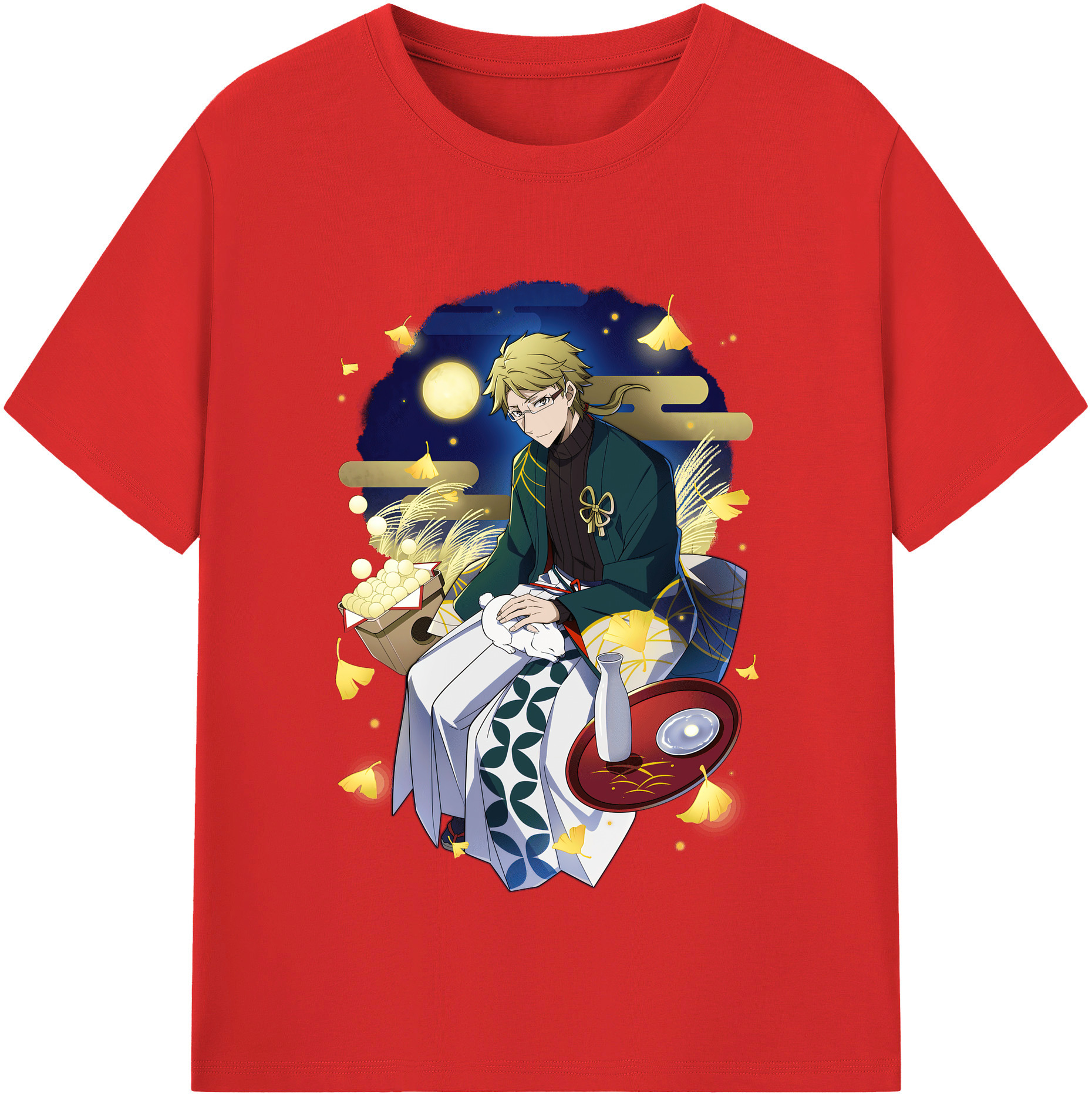 （画像用） 文豪ストレイドッグス Bungo Stray Dogs 綿100％半袖Tシャツ（フロントプリント）