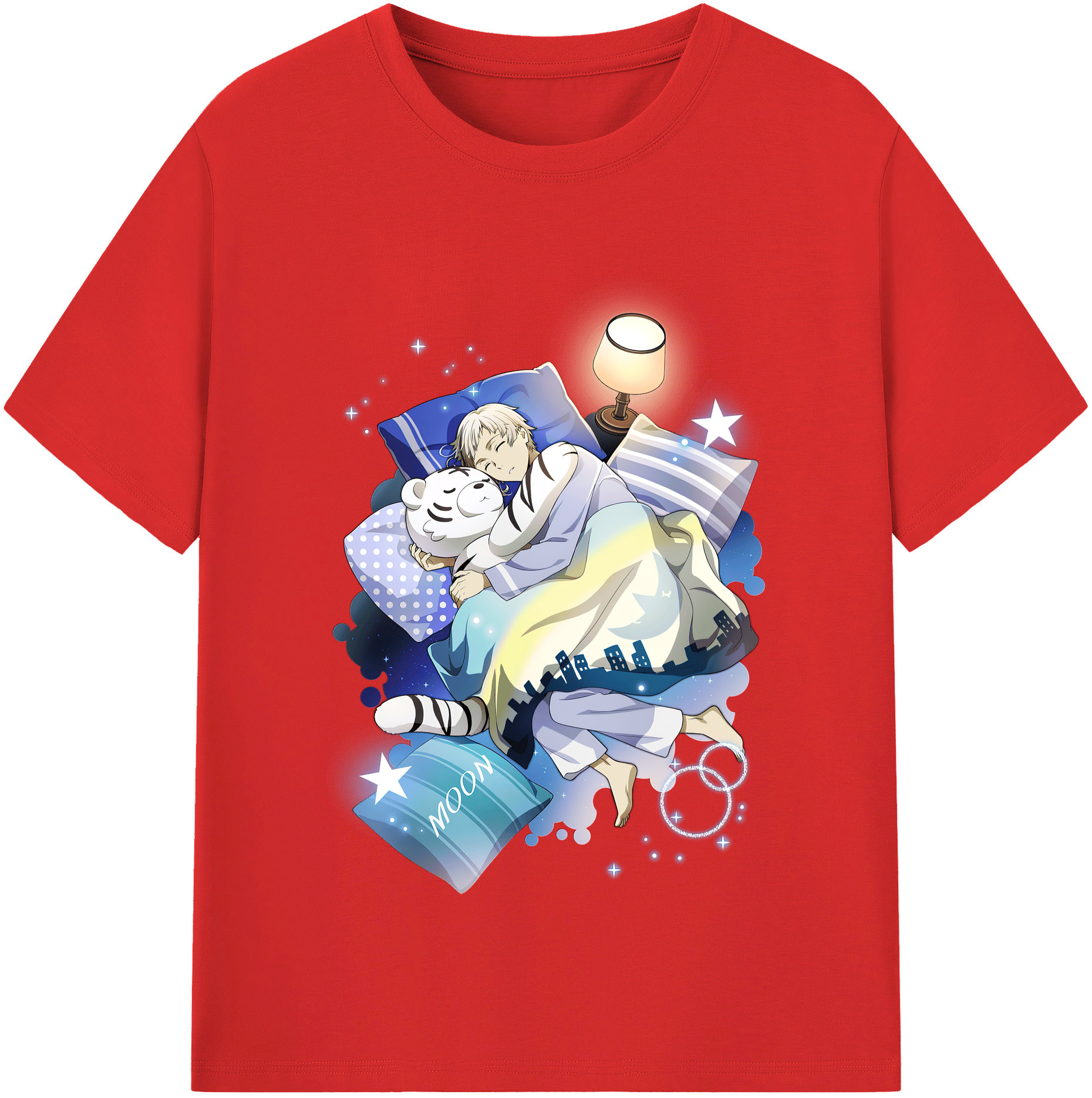 （画像用） 文豪ストレイドッグス Bungo Stray Dogs 綿100％半袖Tシャツ（フロントプリント）