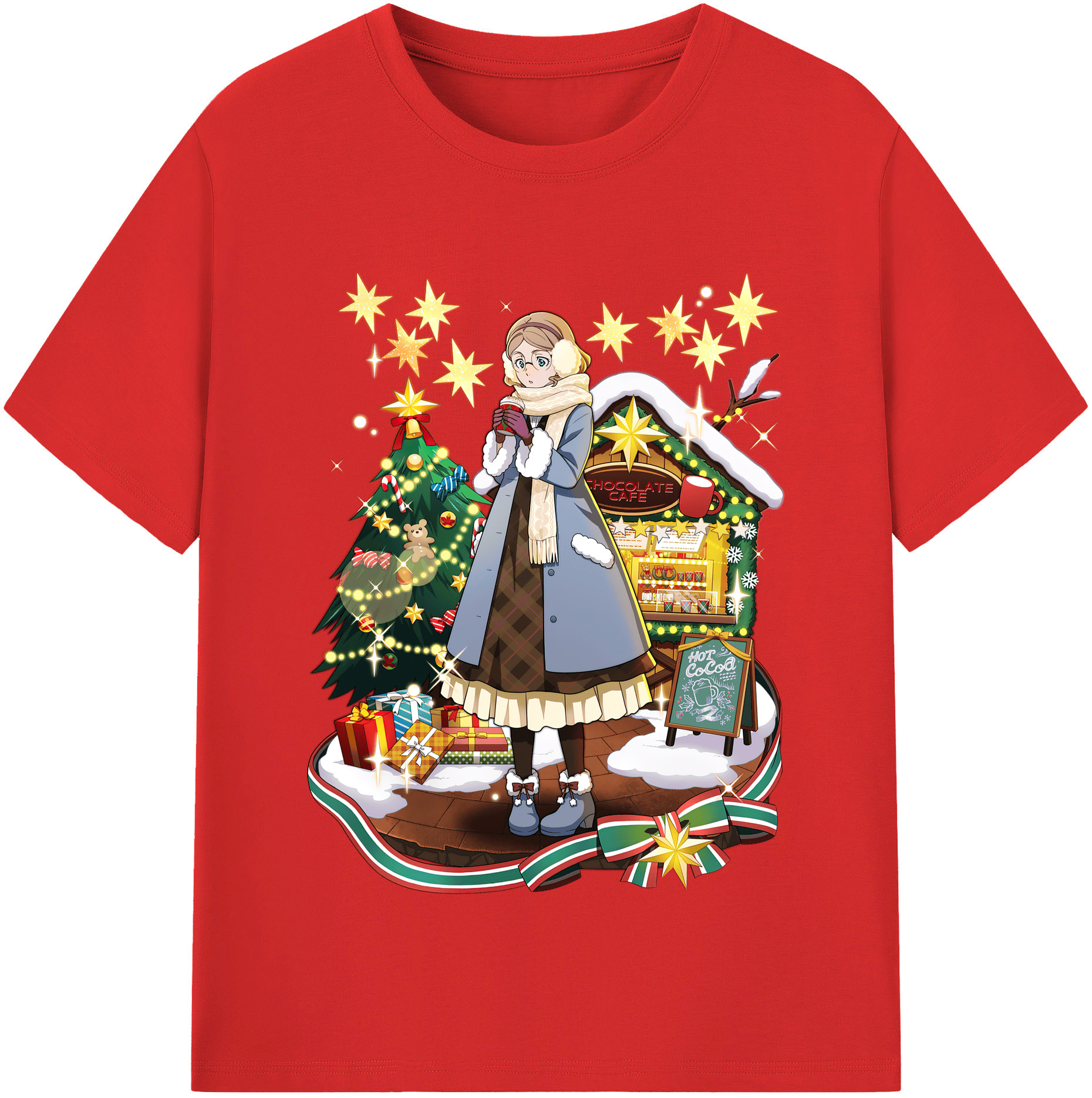 （画像用） 文豪ストレイドッグス Bungo Stray Dogs 綿100％半袖Tシャツ（フロントプリント）