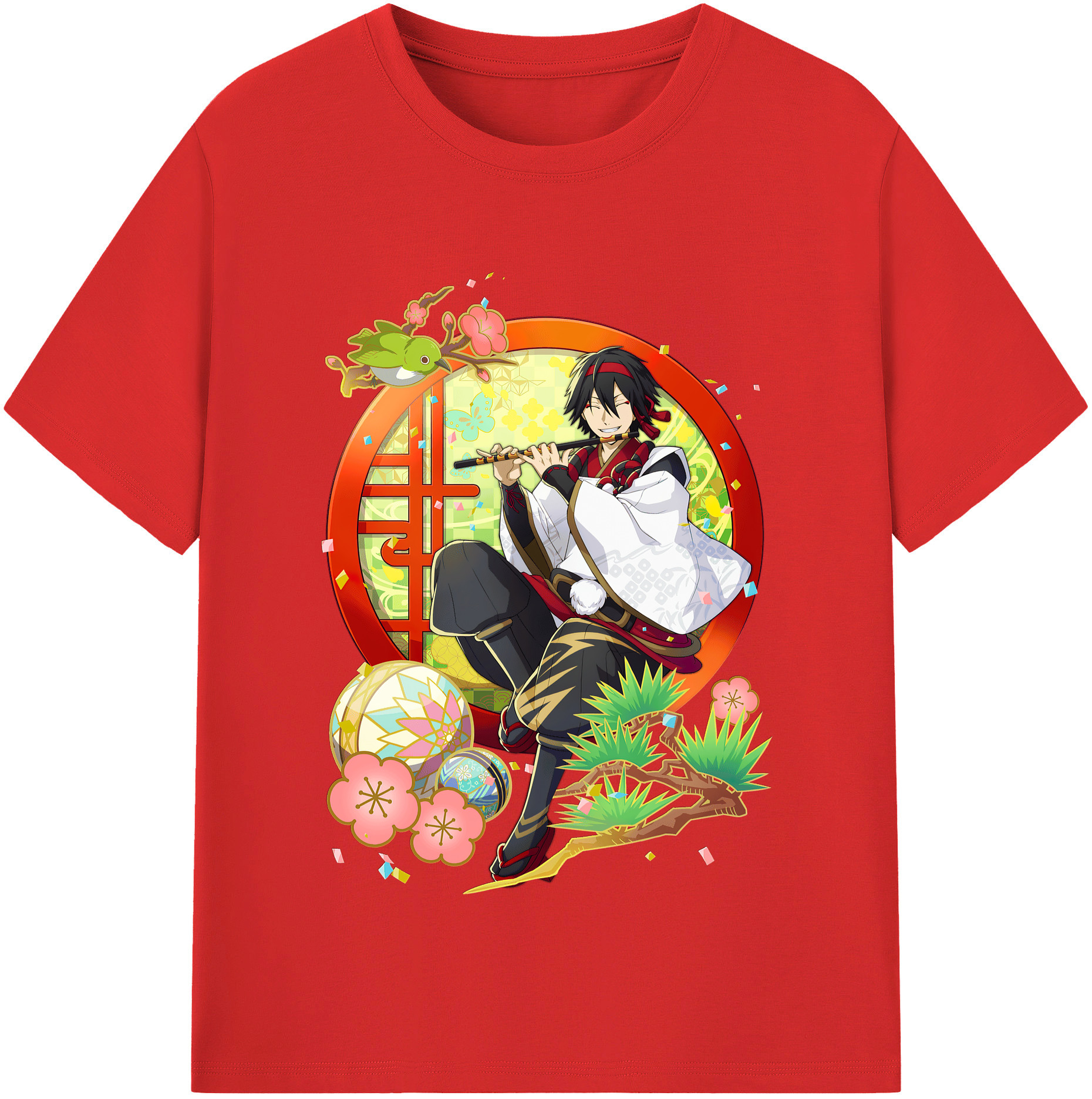 （画像用） 文豪ストレイドッグス Bungo Stray Dogs 綿100％半袖Tシャツ（フロントプリント）