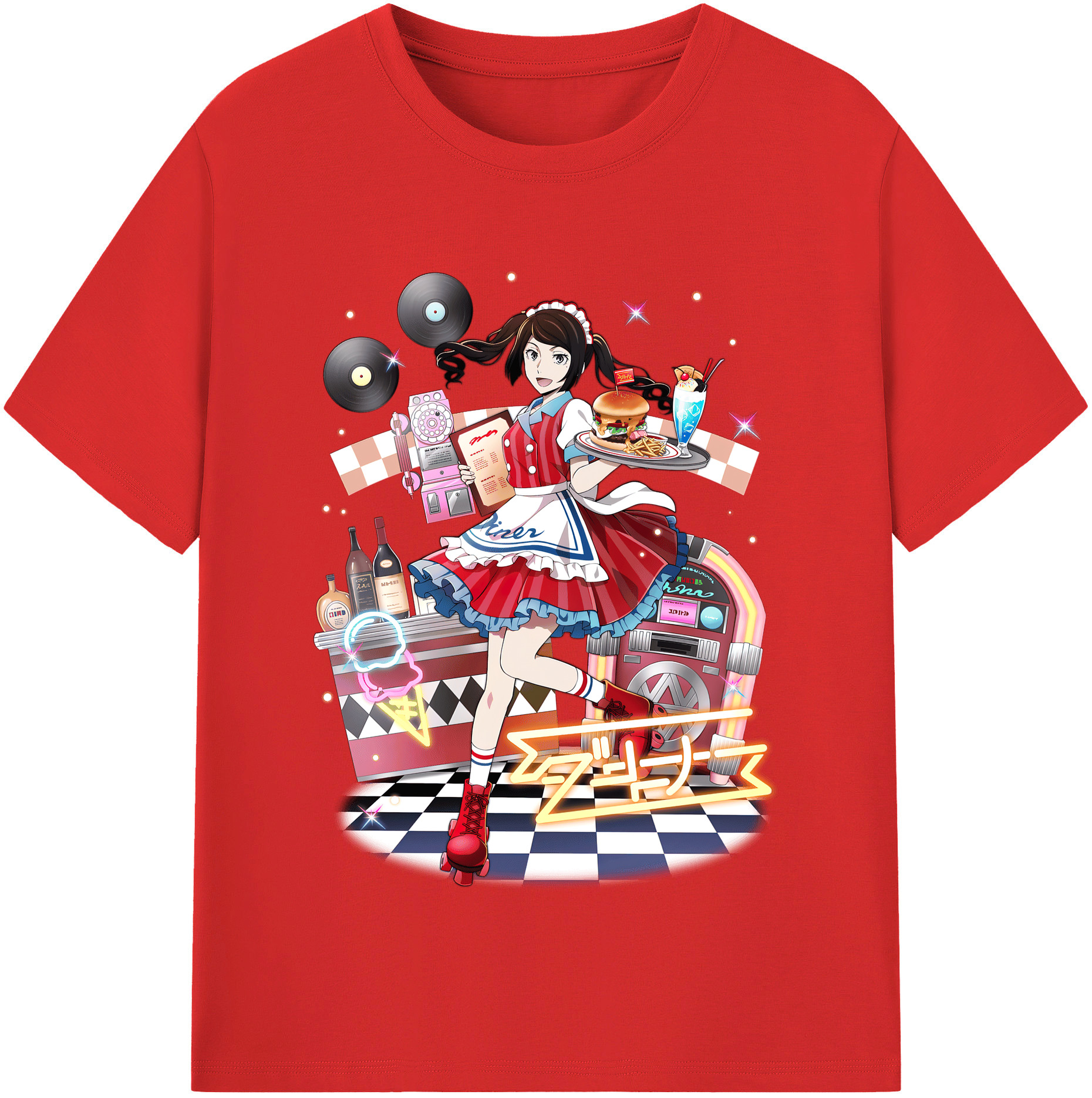 （画像用） 文豪ストレイドッグス Bungo Stray Dogs 綿100％半袖Tシャツ（フロントプリント）