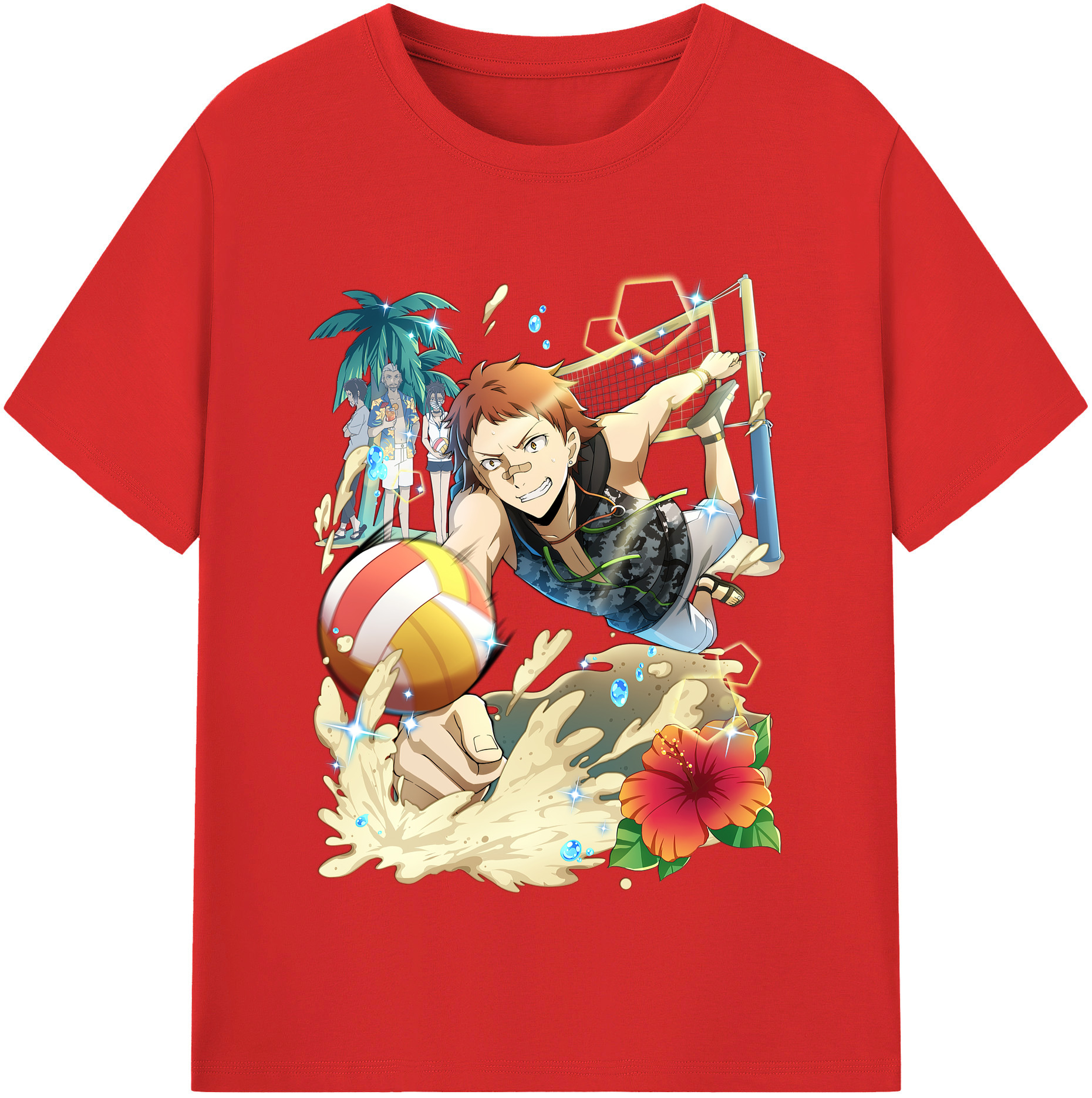 （画像用） 文豪ストレイドッグス Bungo Stray Dogs 綿100％半袖Tシャツ（フロントプリント）