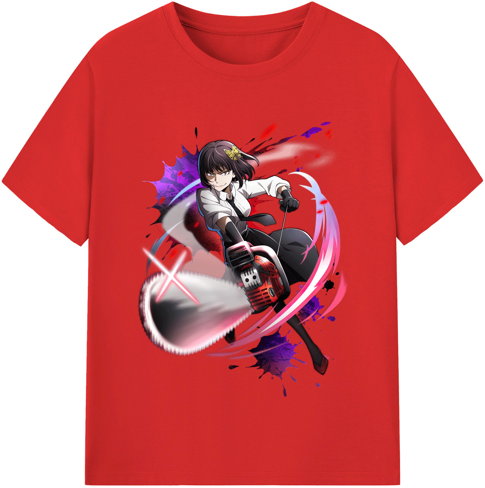 （画像用） 文豪ストレイドッグス Bungo Stray Dogs 綿100％半袖Tシャツ（フロントプリント）