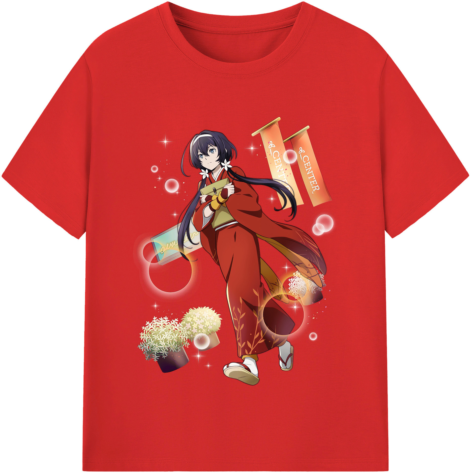 （画像用） 文豪ストレイドッグス Bungo Stray Dogs 綿100％半袖Tシャツ（フロントプリント）