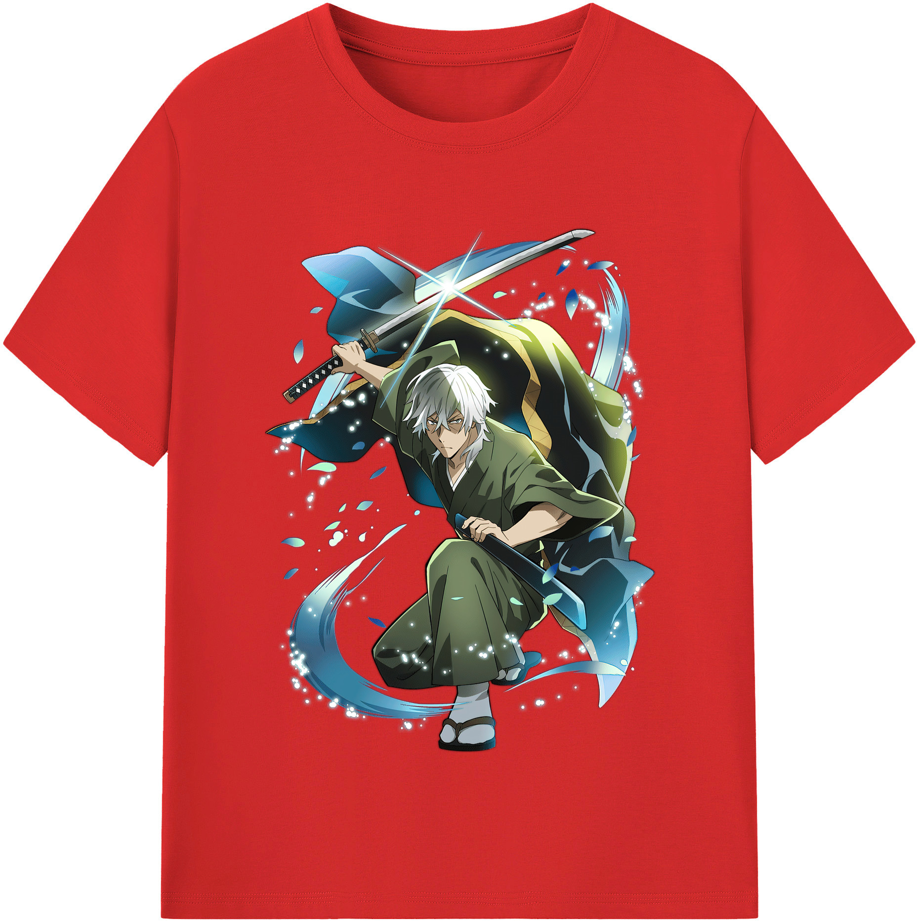 （画像用） 文豪ストレイドッグス Bungo Stray Dogs 綿100％半袖Tシャツ（フロントプリント）