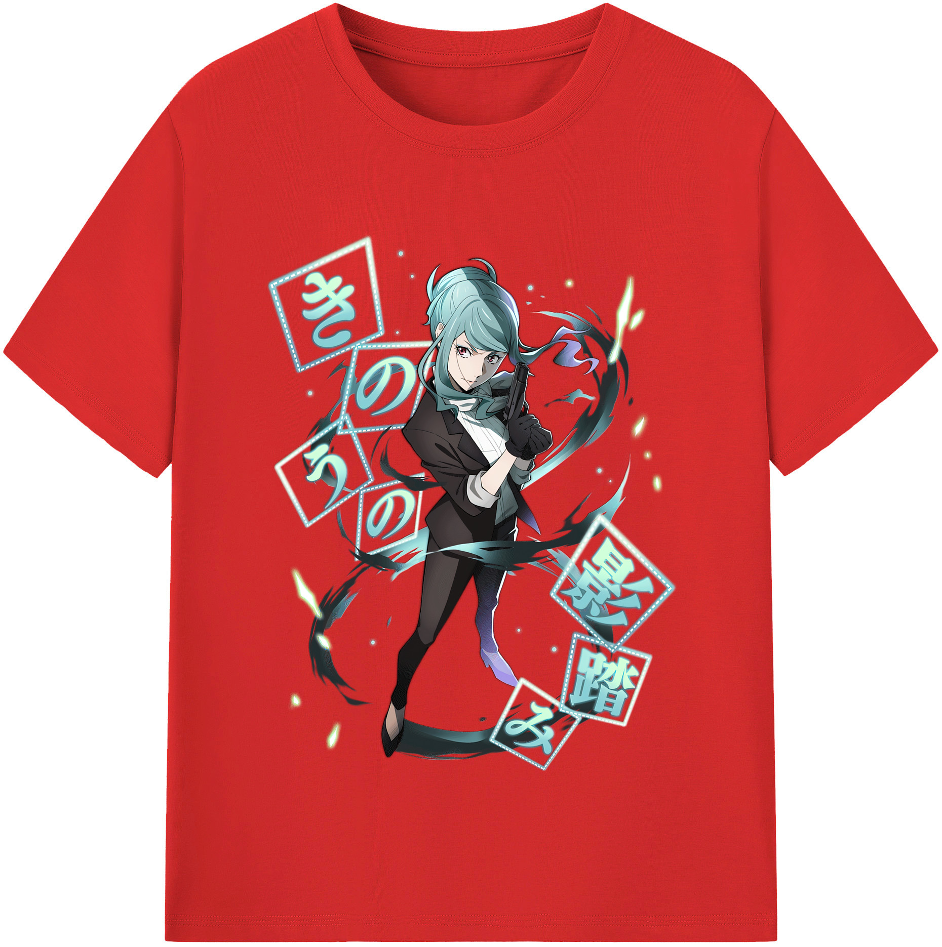 （画像用） 文豪ストレイドッグス Bungo Stray Dogs 綿100％半袖Tシャツ（フロントプリント）