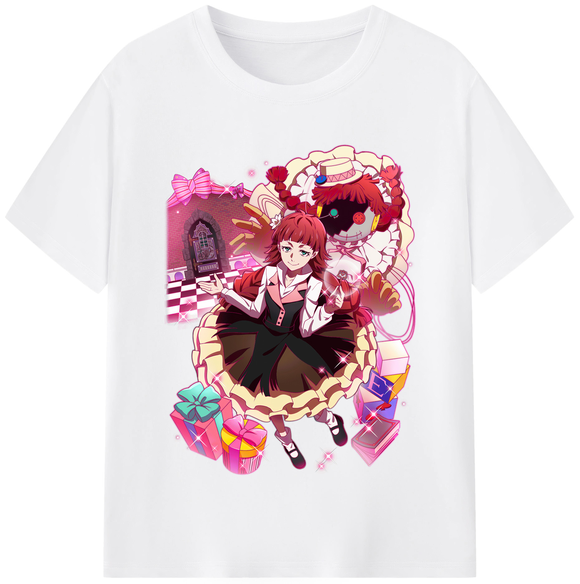 （画像用） 文豪ストレイドッグス Bungo Stray Dogs 綿100％半袖Tシャツ（フロントプリント）