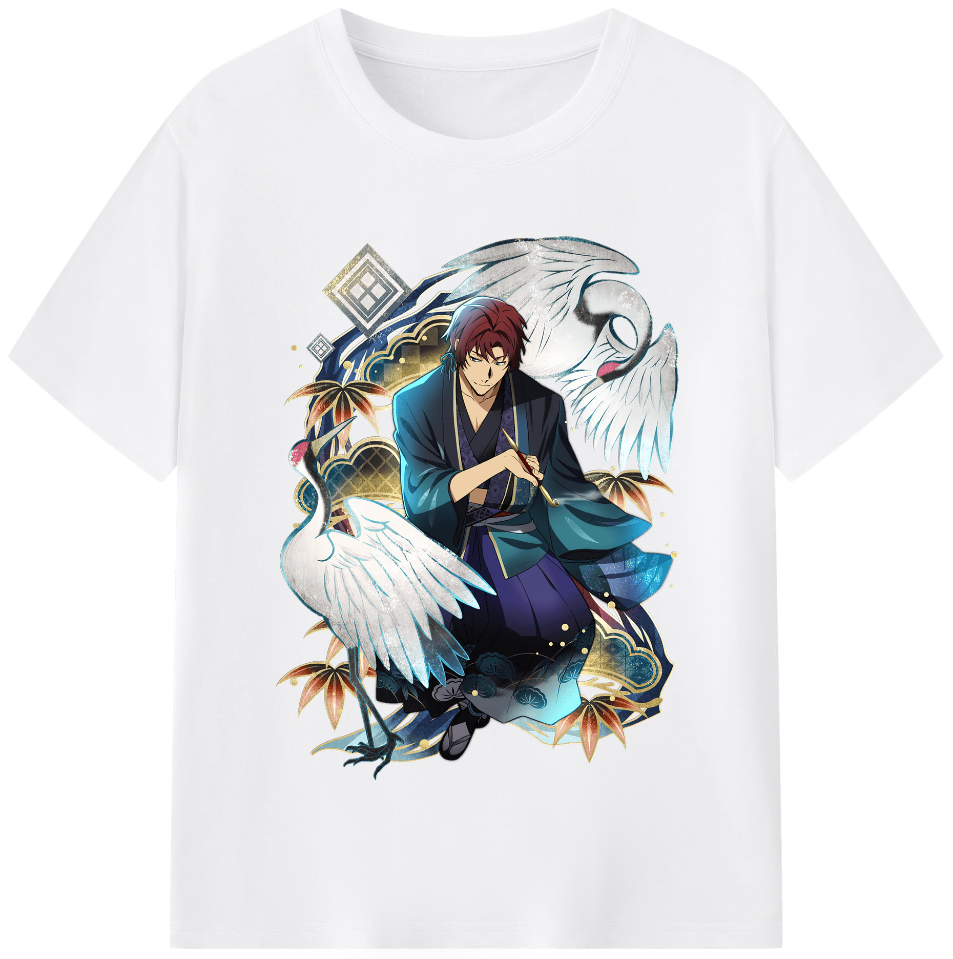 （画像用） 文豪ストレイドッグス Bungo Stray Dogs 綿100％半袖Tシャツ（フロントプリント）