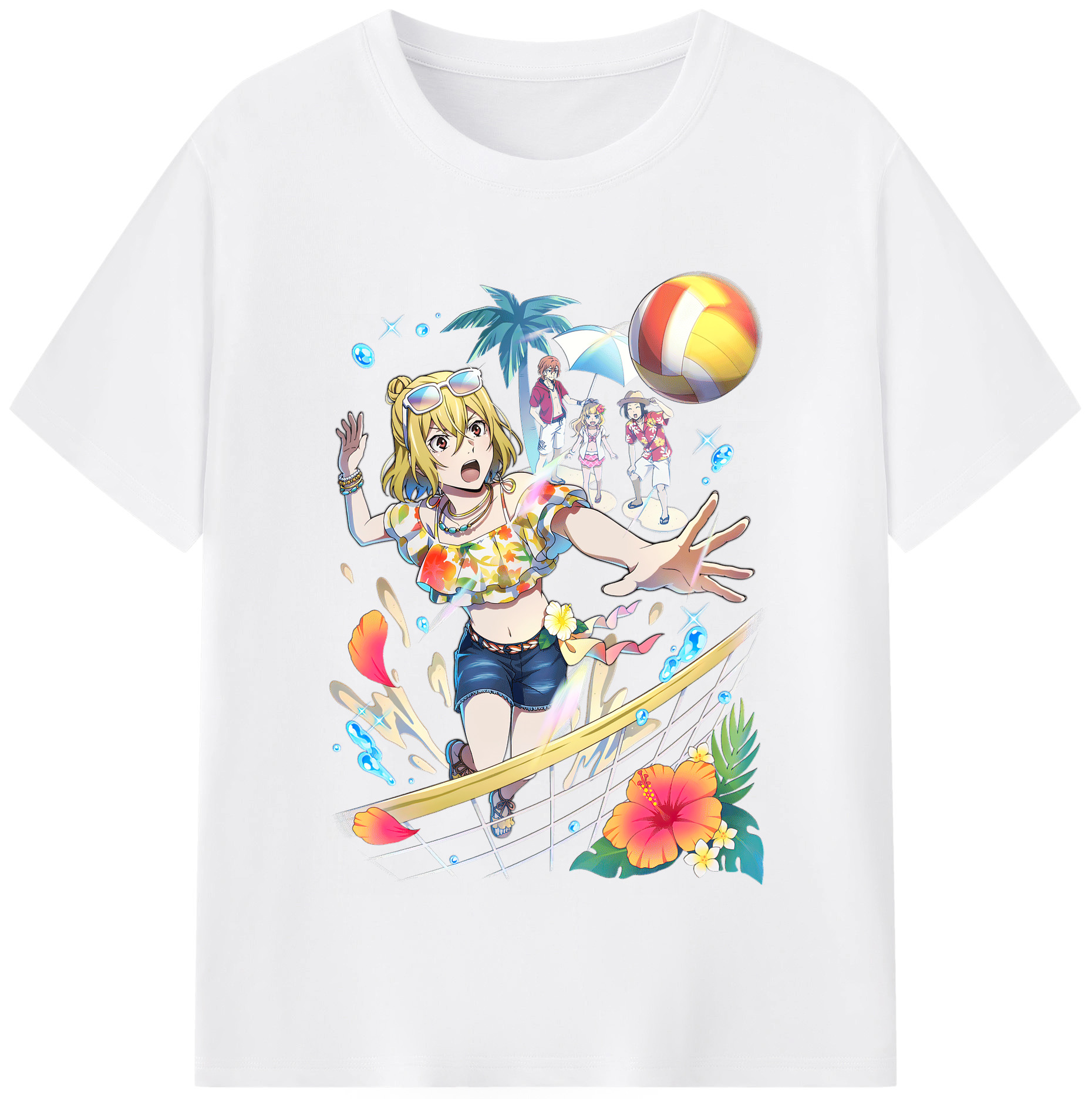 （画像用） 文豪ストレイドッグス Bungo Stray Dogs 綿100％半袖Tシャツ（フロントプリント）