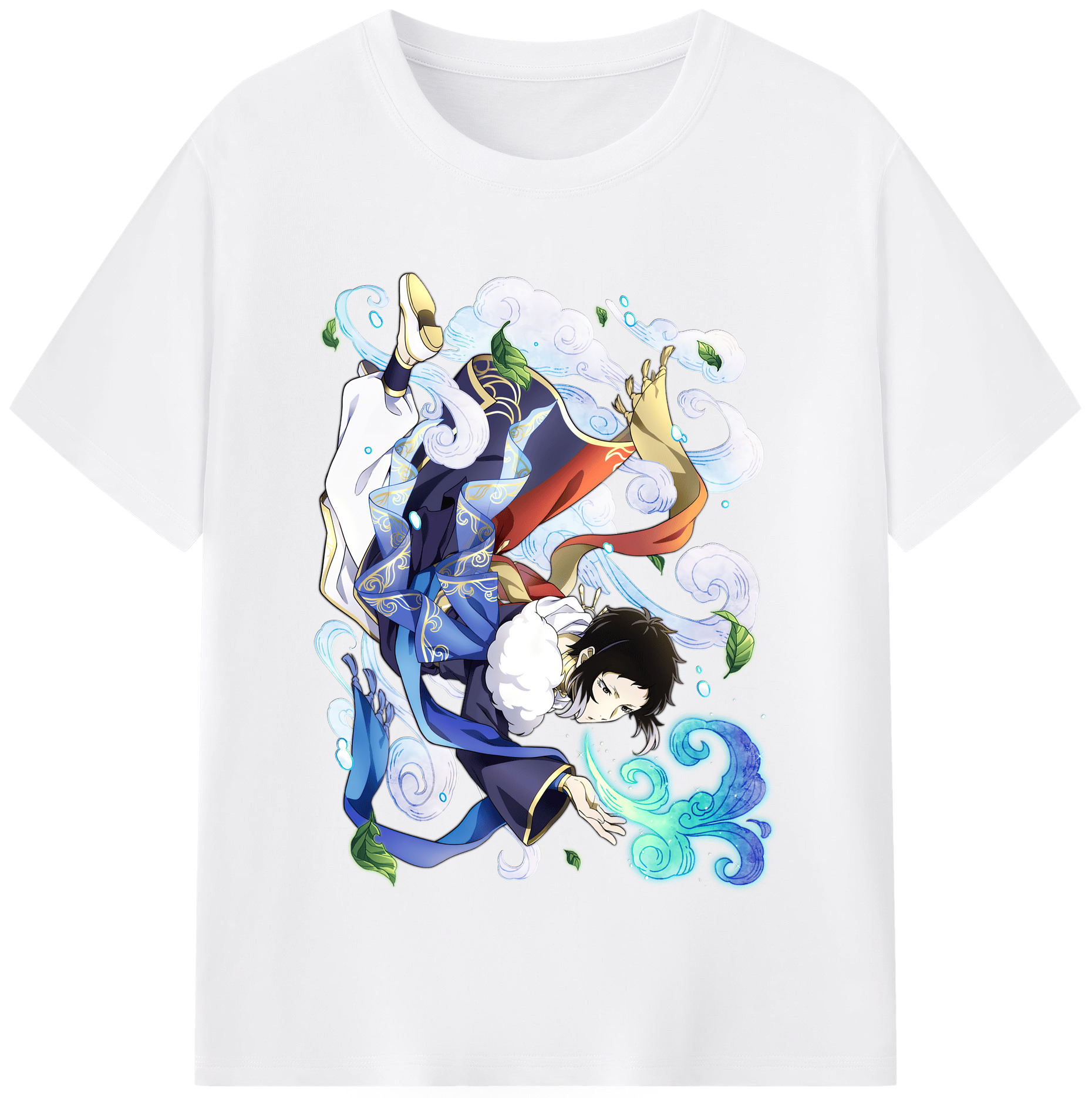 （画像用） 文豪ストレイドッグス Bungo Stray Dogs 綿100％半袖Tシャツ（フロントプリント）
