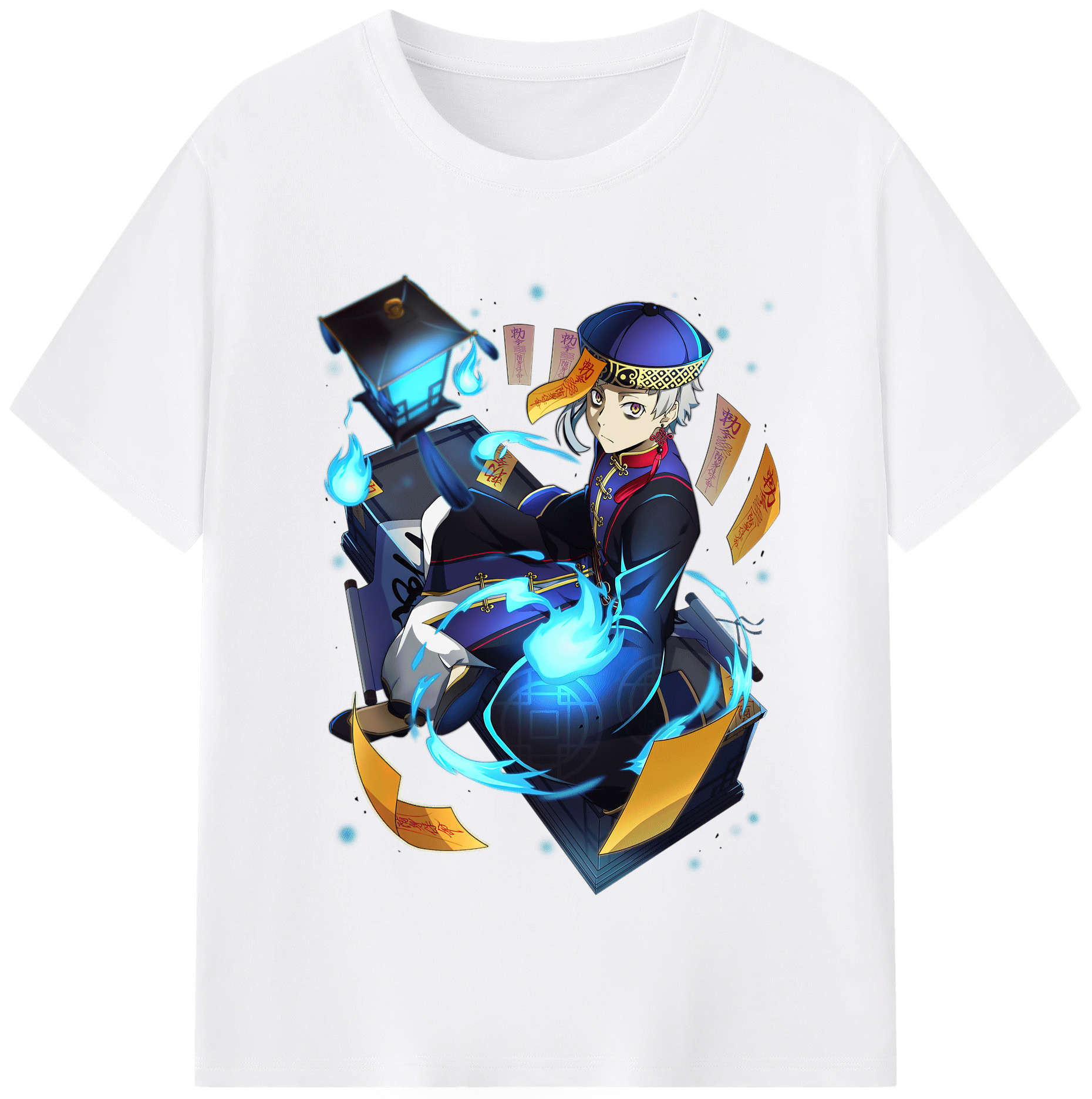 （画像用） 文豪ストレイドッグス Bungo Stray Dogs 綿100％半袖Tシャツ（フロントプリント）