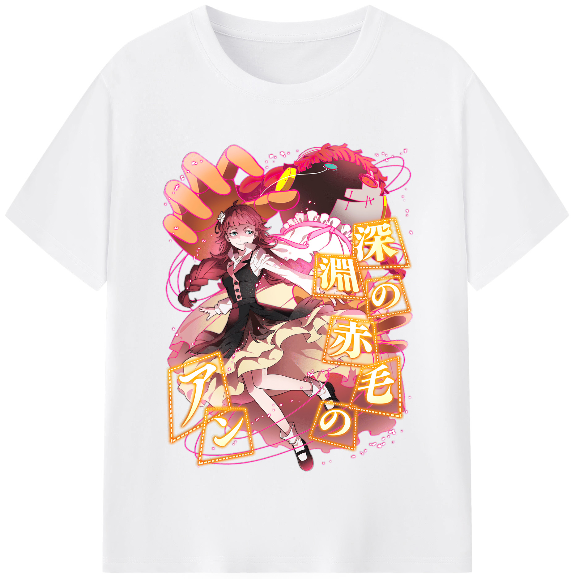 （画像用） 文豪ストレイドッグス Bungo Stray Dogs 綿100％半袖Tシャツ（フロントプリント）