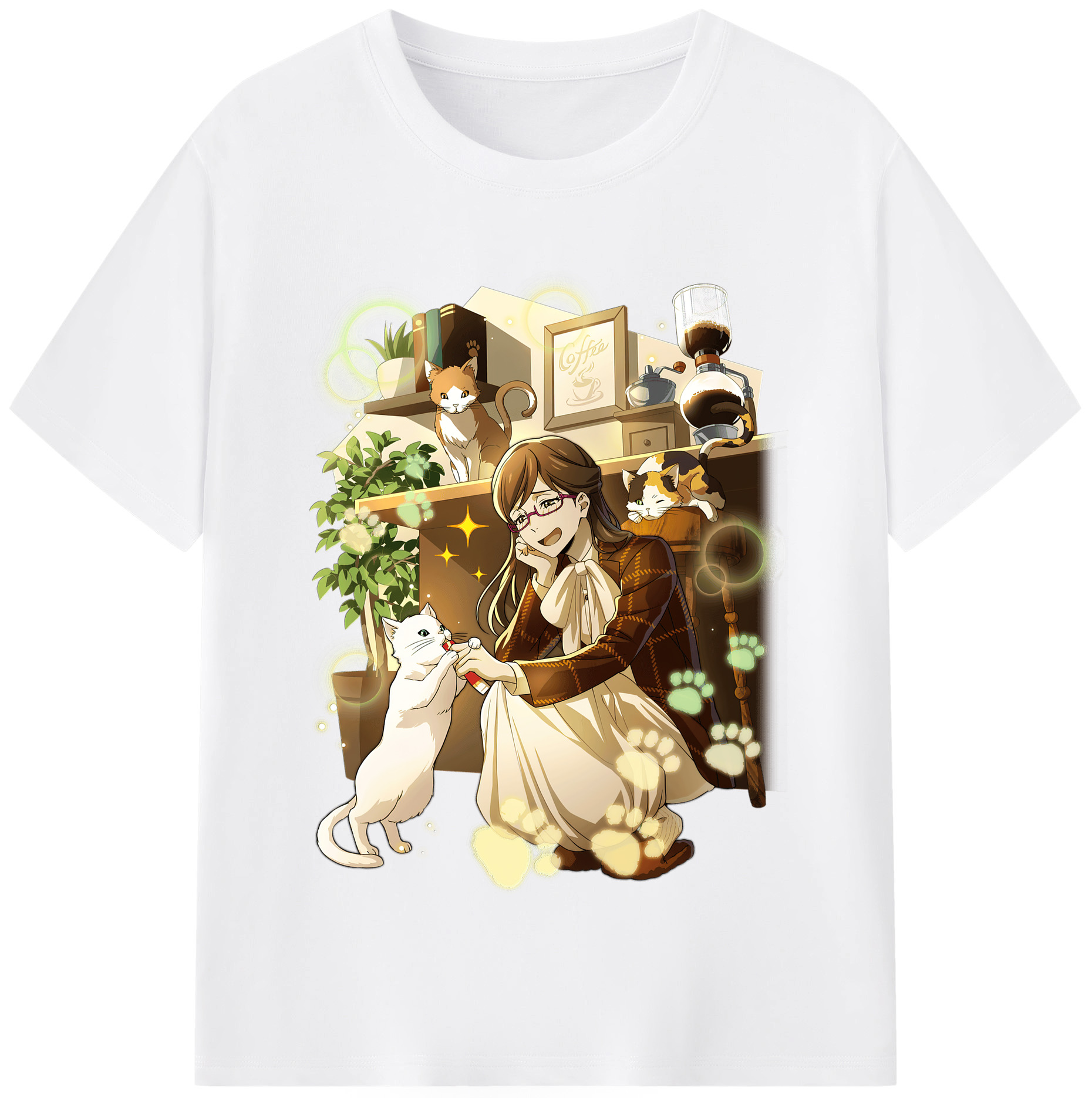 （画像用） 文豪ストレイドッグス Bungo Stray Dogs 綿100％半袖Tシャツ（フロントプリント）
