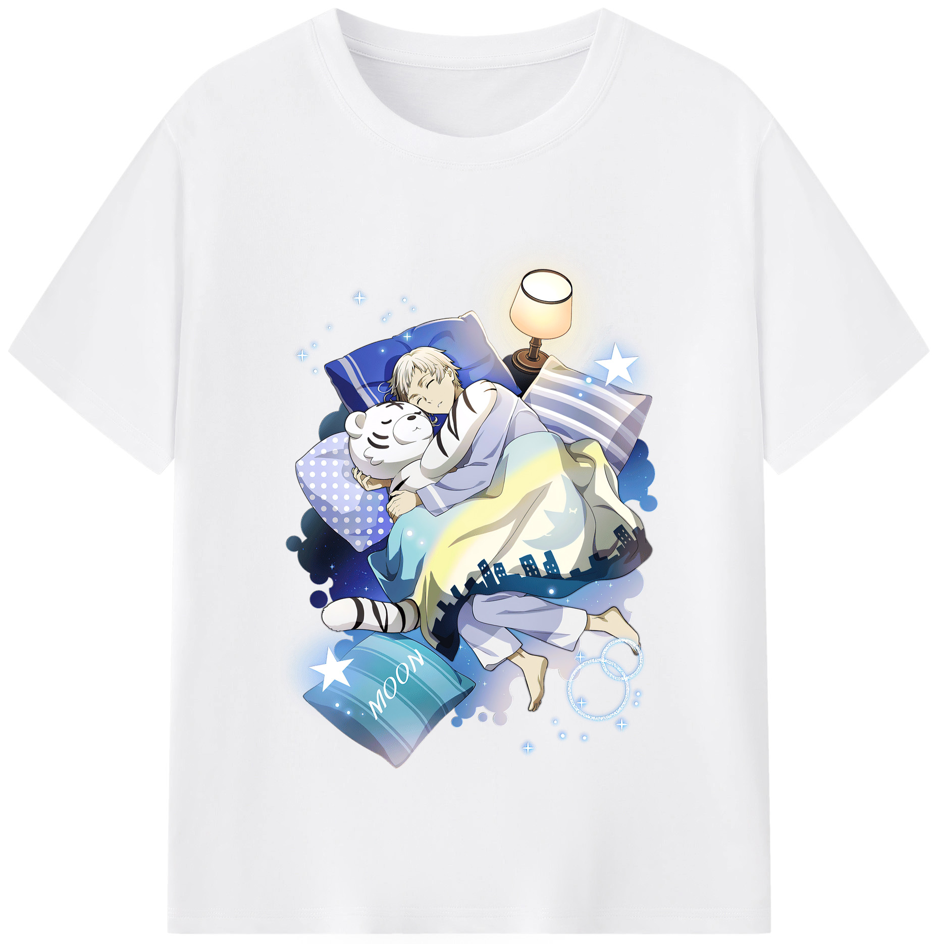 （画像用） 文豪ストレイドッグス Bungo Stray Dogs 綿100％半袖Tシャツ（フロントプリント）