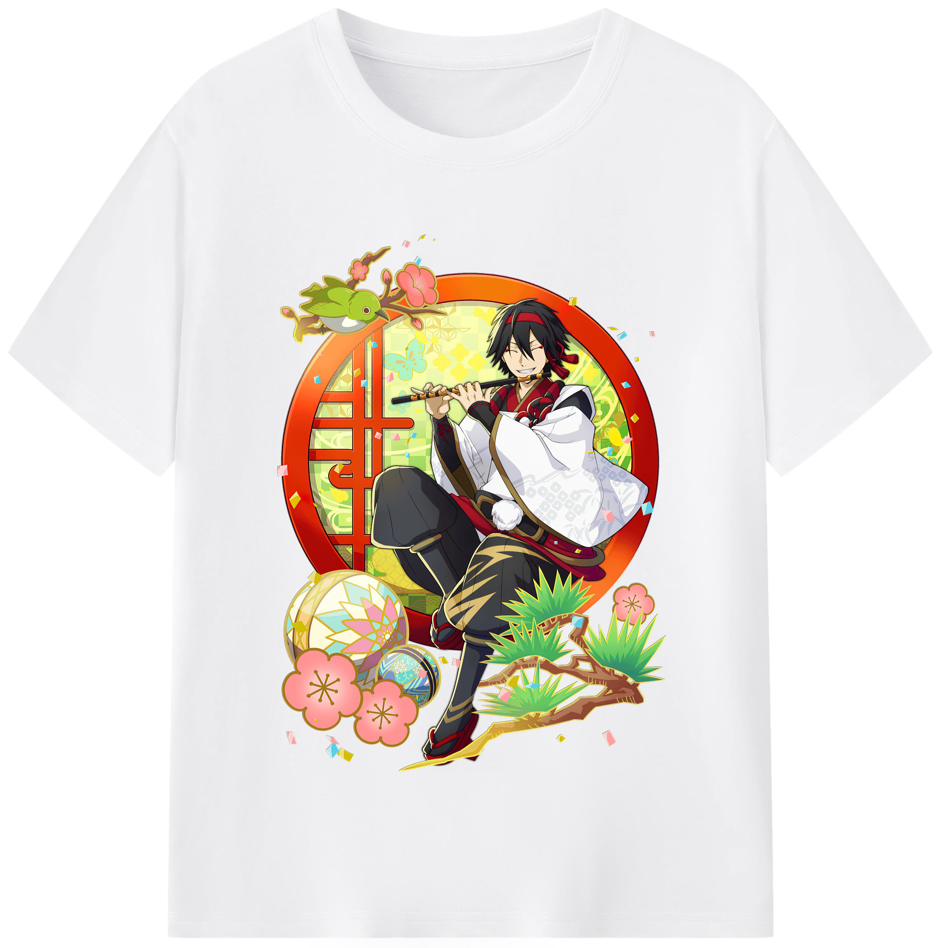 （画像用） 文豪ストレイドッグス Bungo Stray Dogs 綿100％半袖Tシャツ（フロントプリント）