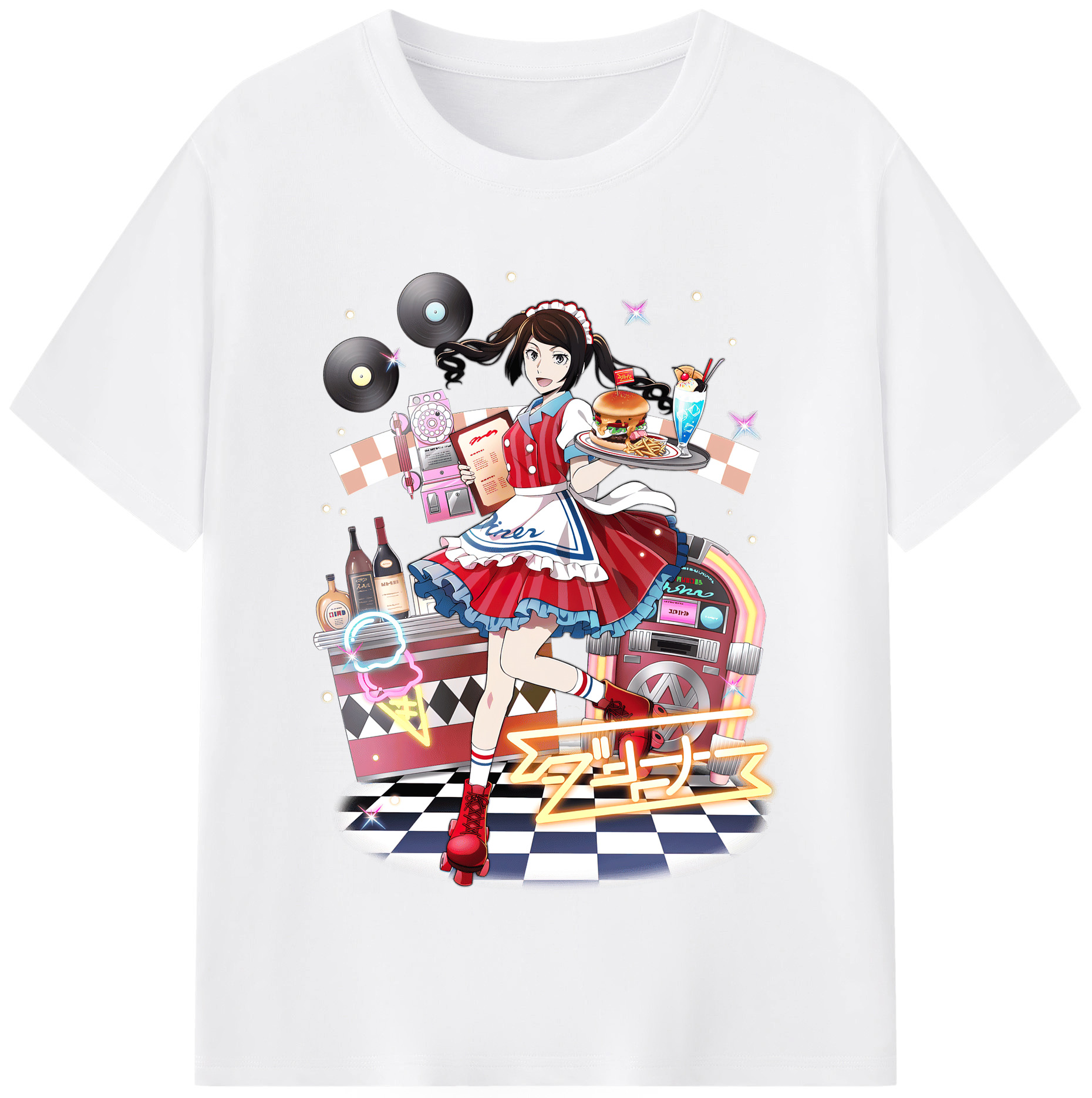 （画像用） 文豪ストレイドッグス Bungo Stray Dogs 綿100％半袖Tシャツ（フロントプリント）