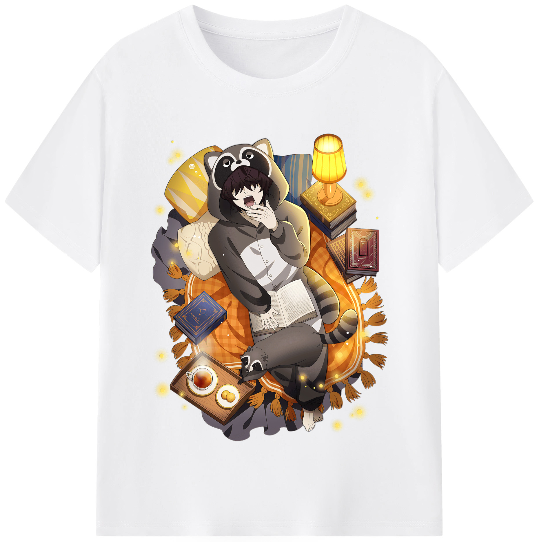 （画像用） 文豪ストレイドッグス Bungo Stray Dogs 綿100％半袖Tシャツ（フロントプリント）