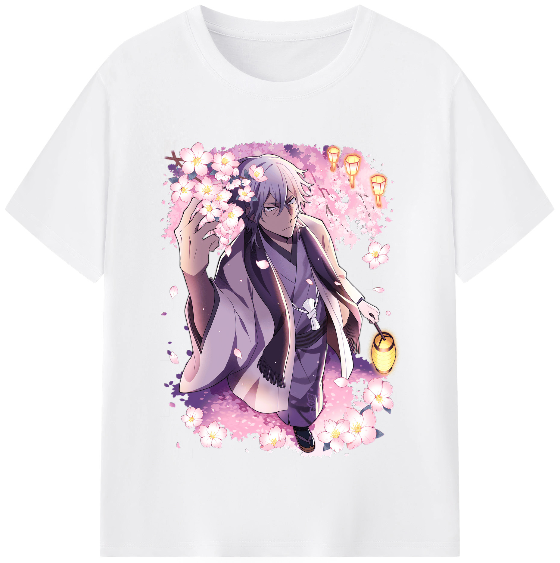 （画像用） 文豪ストレイドッグス Bungo Stray Dogs 綿100％半袖Tシャツ（フロントプリント）